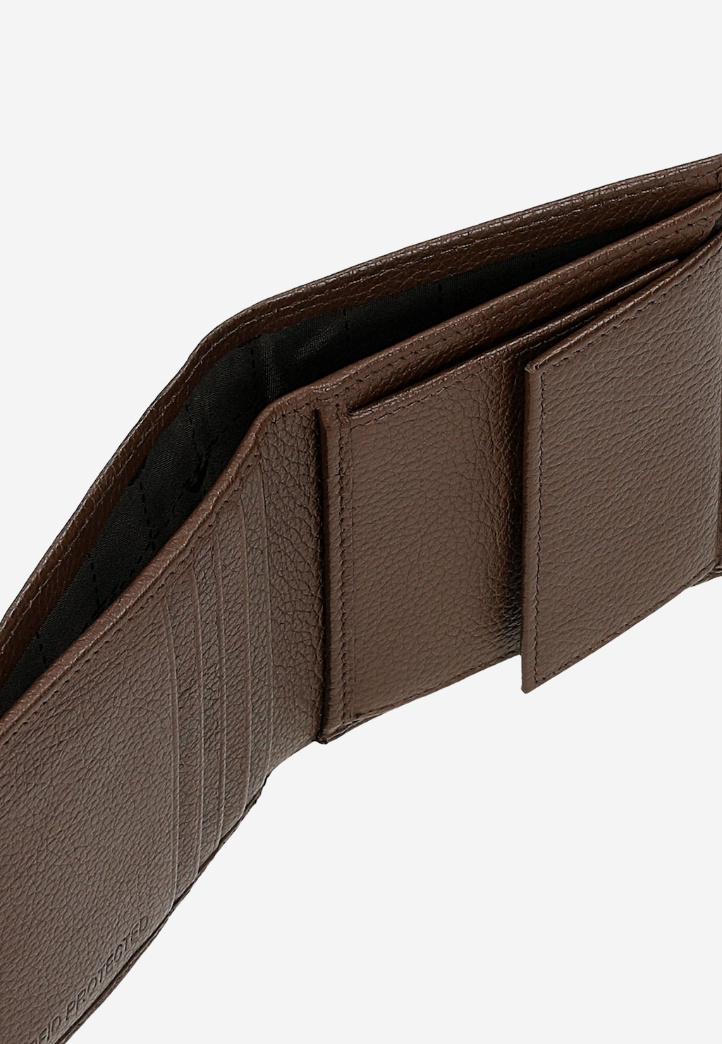 Elegancki brązowy portfel męski ze skóry licowej 91115-52 Widok 6