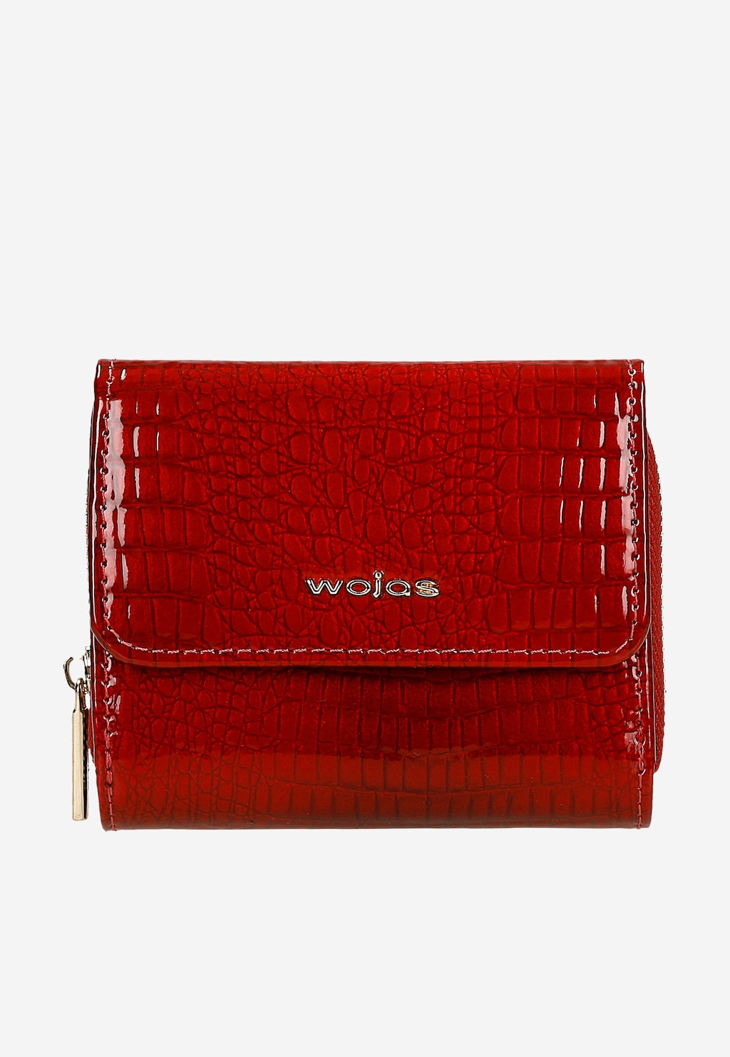 Malá červená dámská peněženka z lakované kůže 91021-75 Widok 1