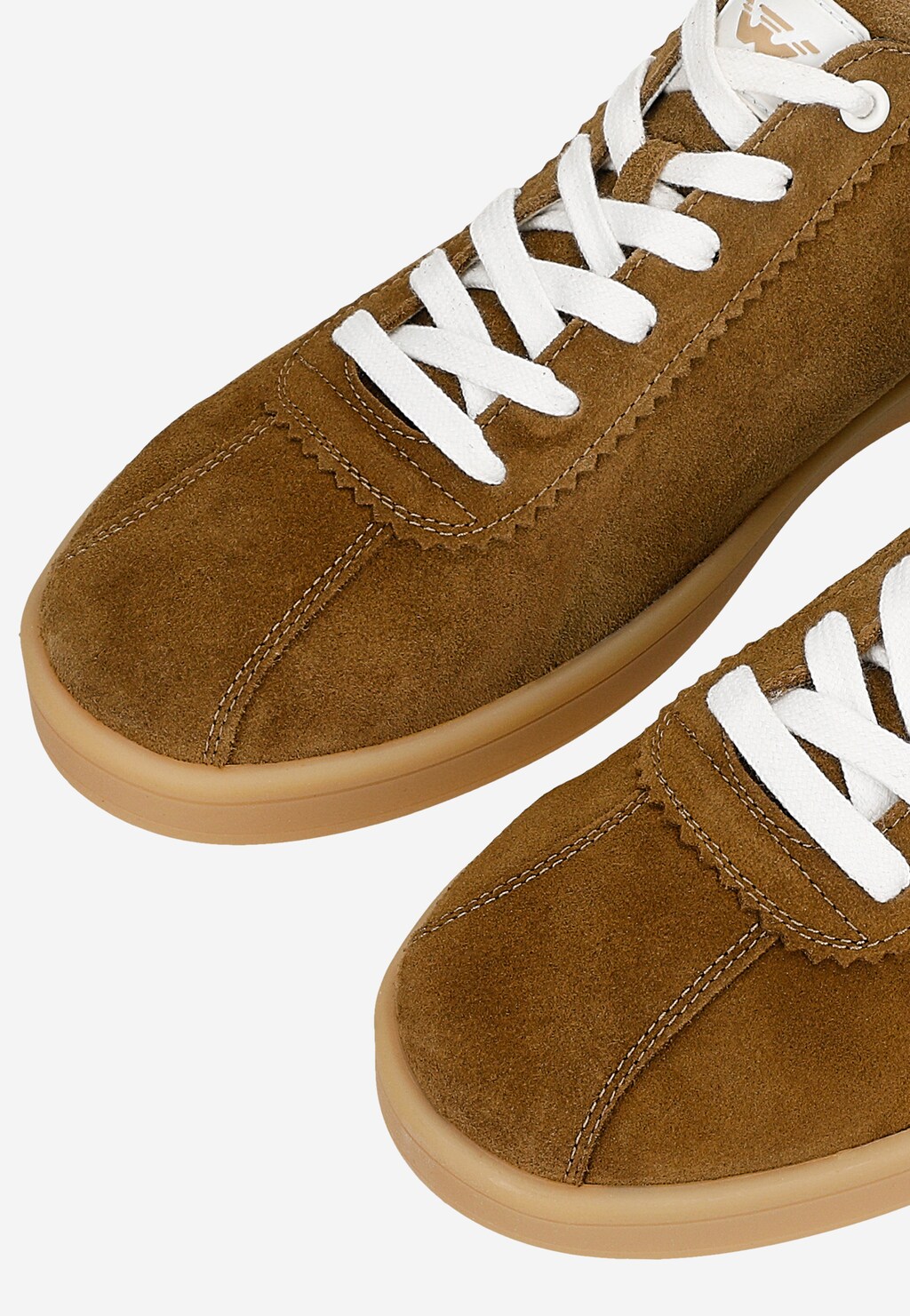 Světle hnědé pánské tenisky s bílými detaily 10251-63 Widok 7