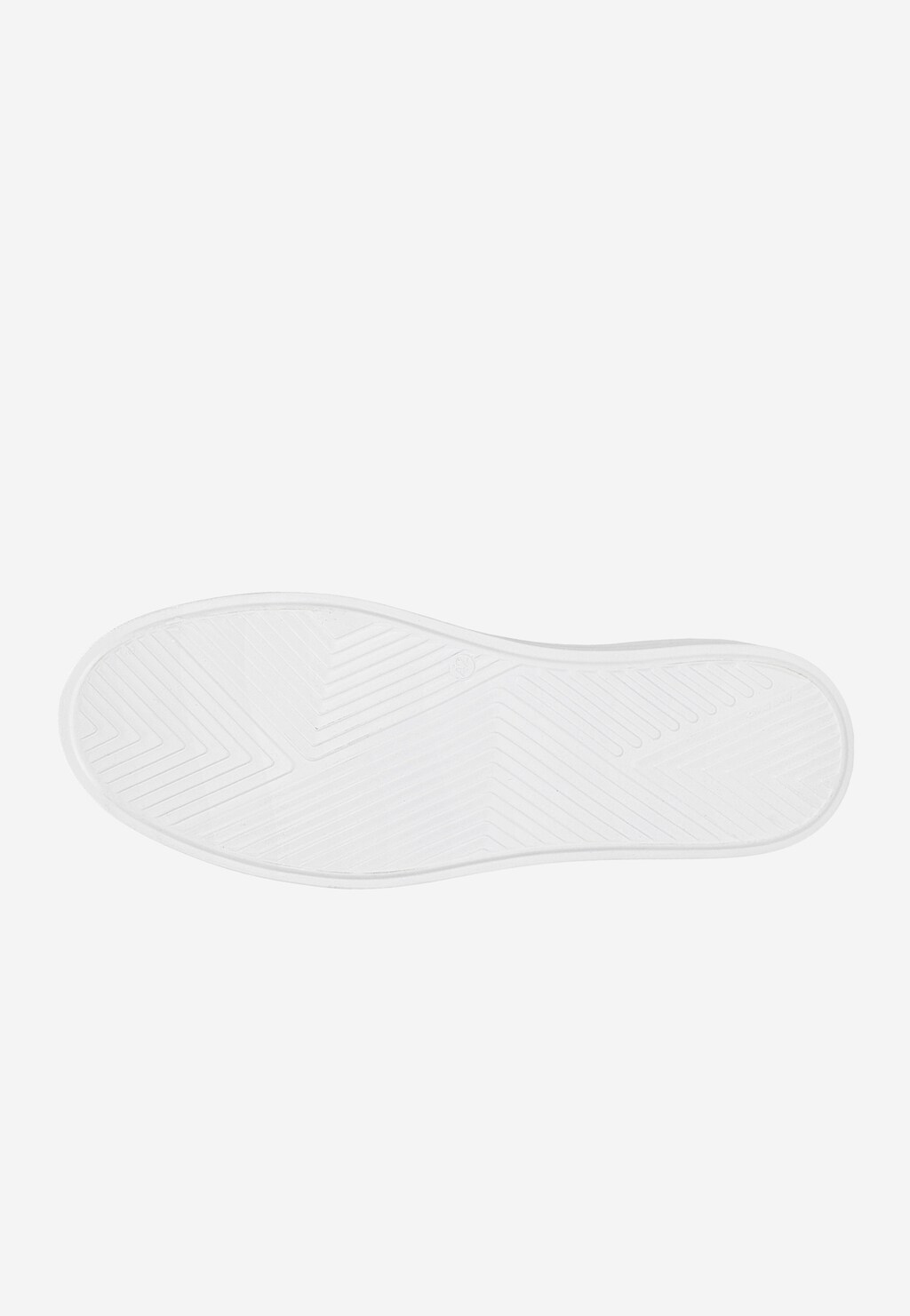 Białe ażurowe trampki męskie z granatową wstawką 10229-59 Widok 6