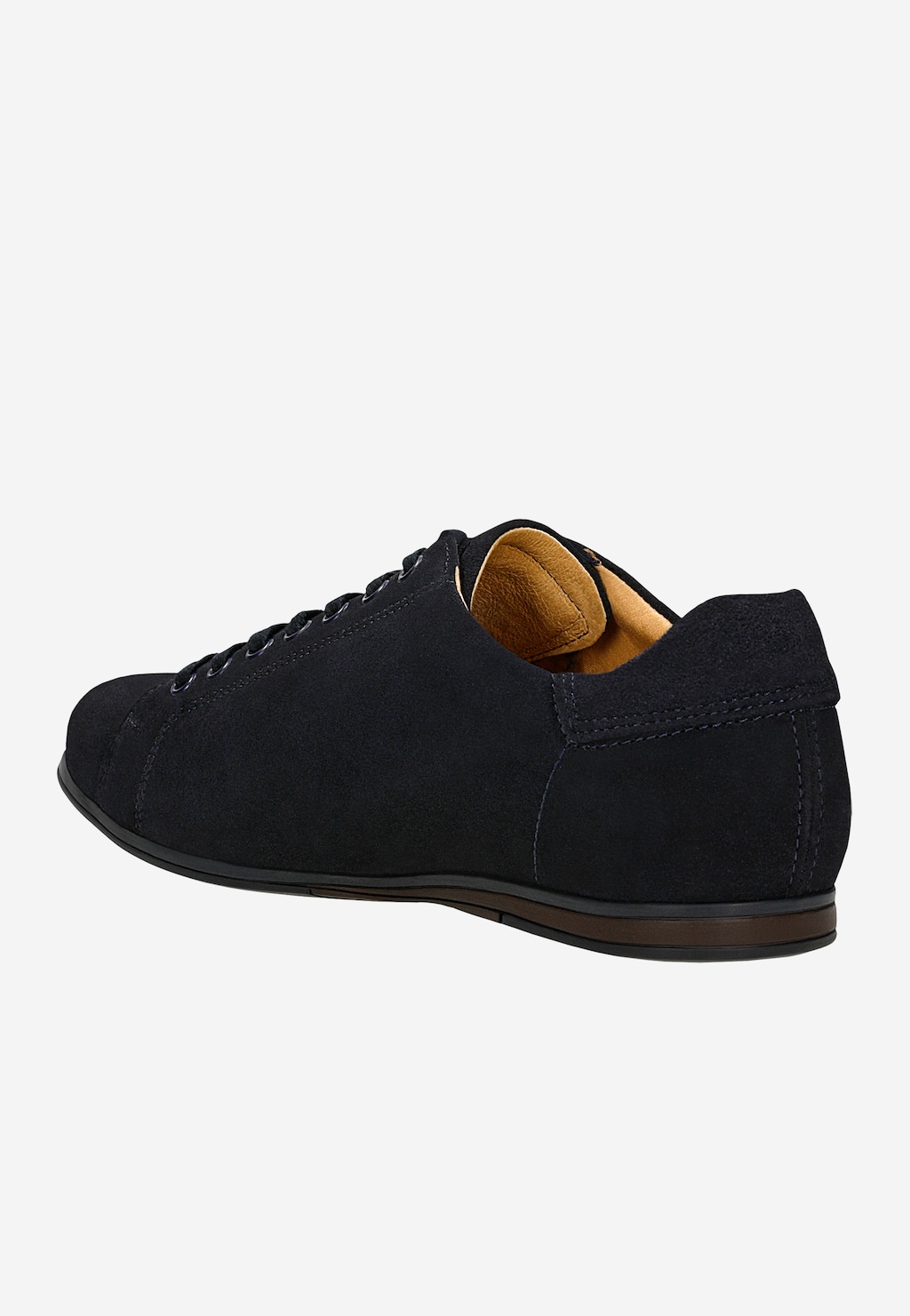 Tmavomodré pánske tenisky zo semiša 8071-66 Widok 4