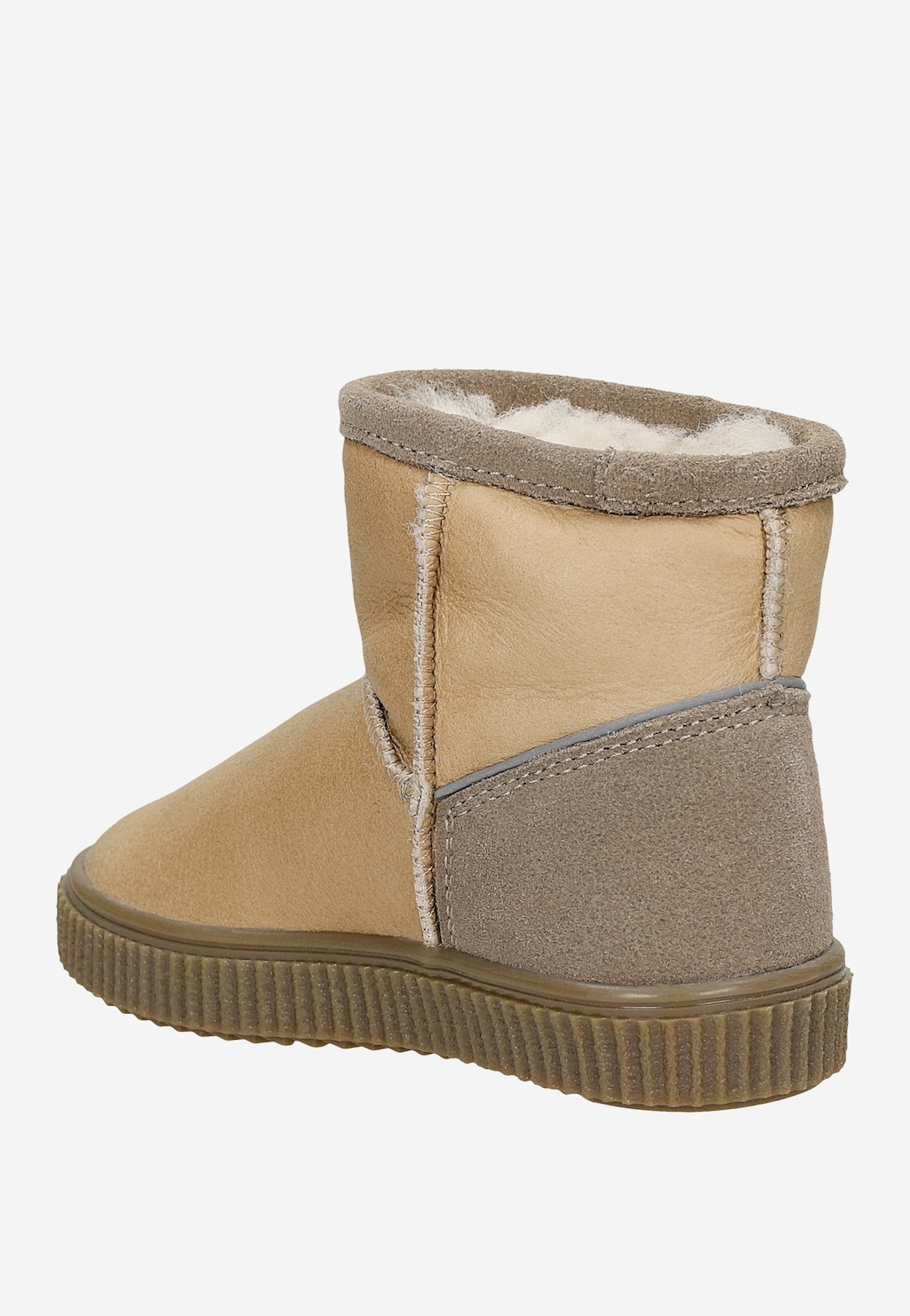Botki ocieplane BARTEK 4037-KR80, dla dziewcząt, beżowy Widok 3
