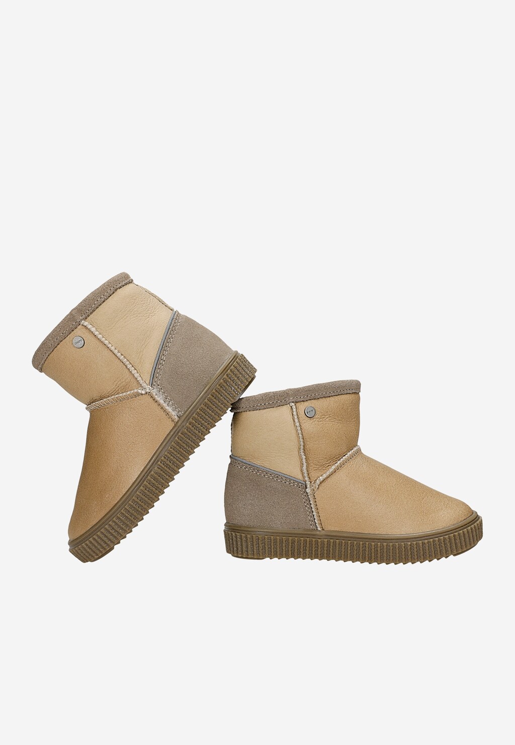 Zateplené kotníčkové boty BARTEK 7037-KR80, pro holčičky, béžové Widok 7