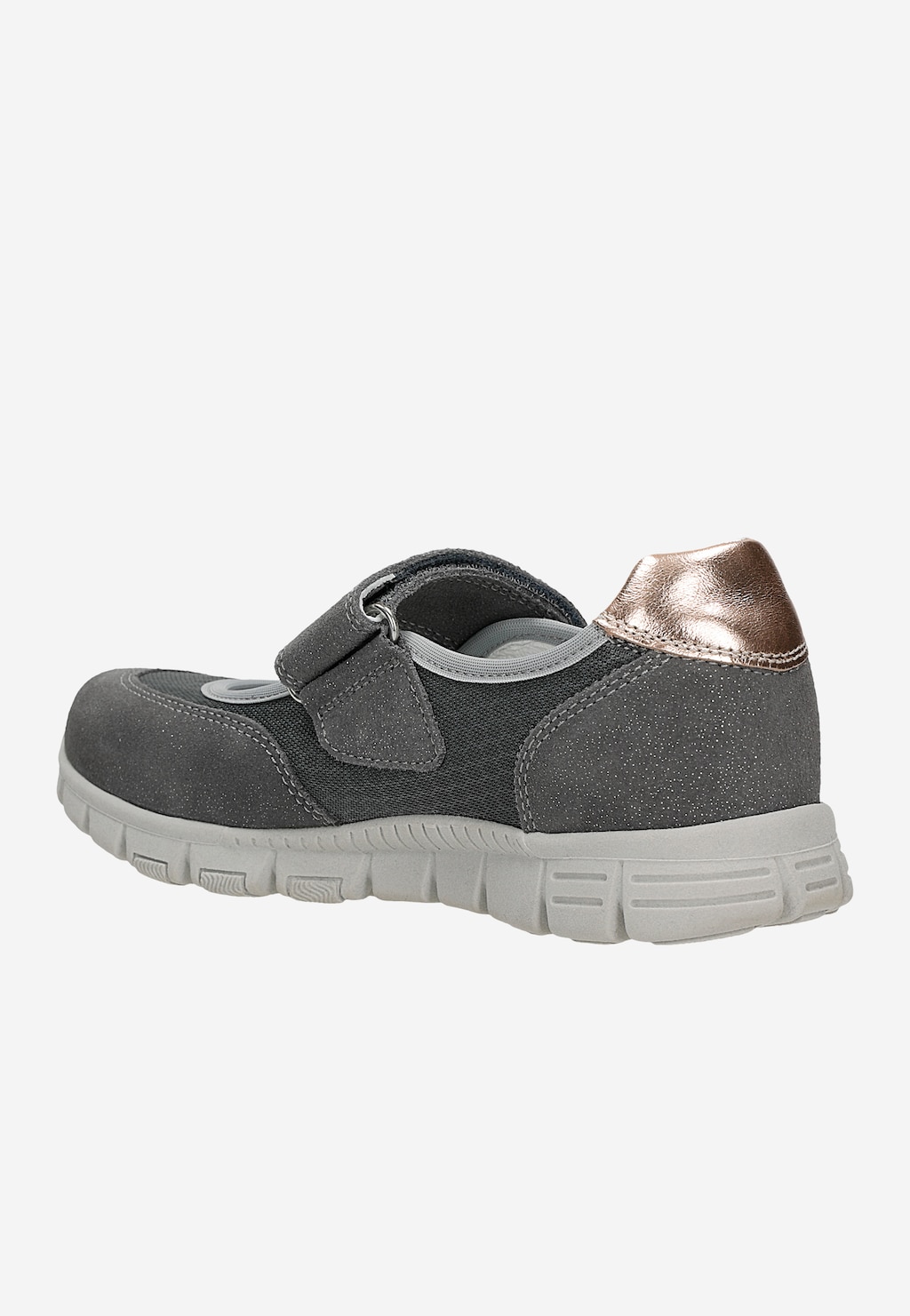 Wizytowe BARTEK W-58026/07K, dla dziewcząt, szary Widok 3