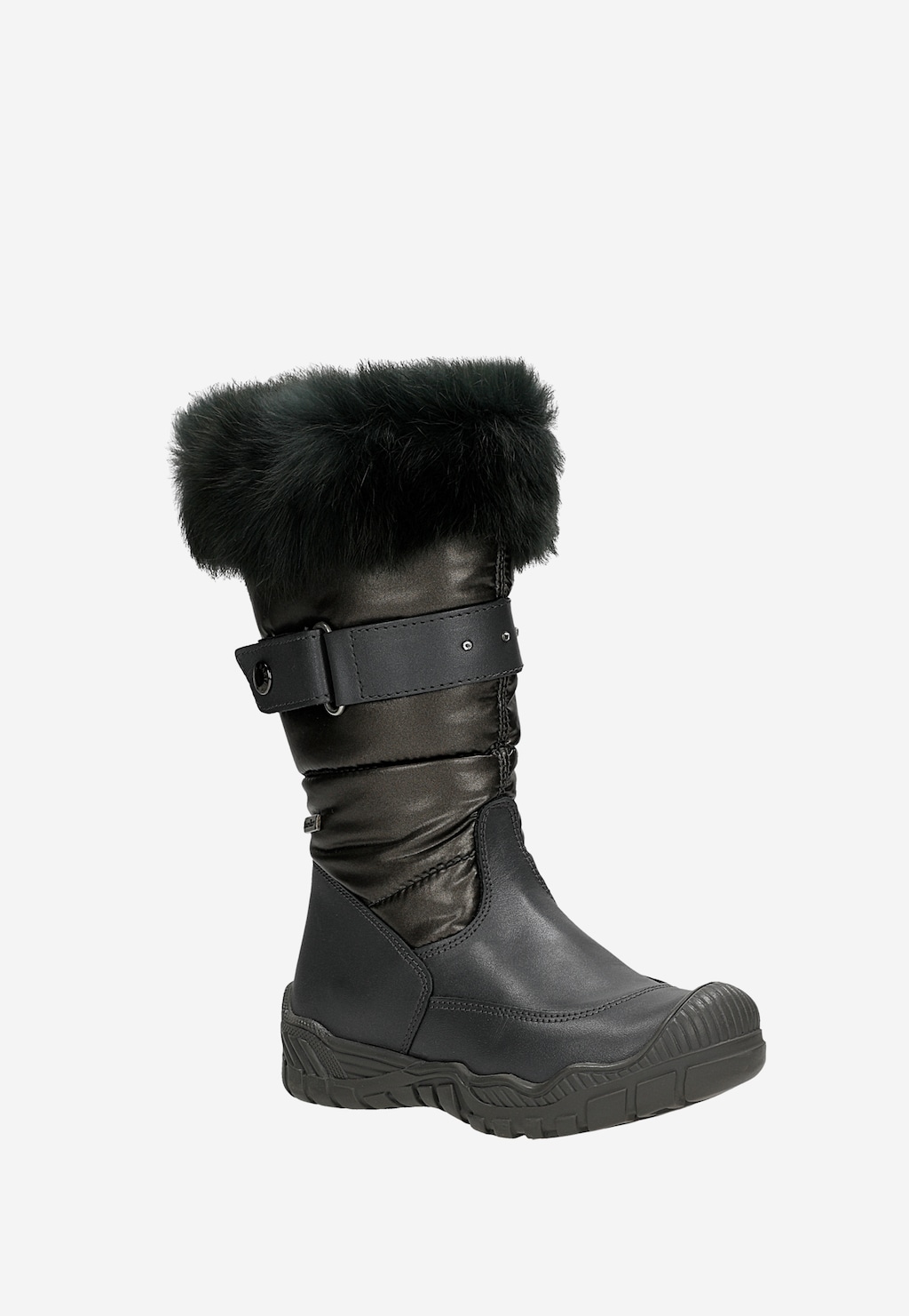 Kozaki BARTEK T-84657/02H, dla dziewcząt, szary Widok 2