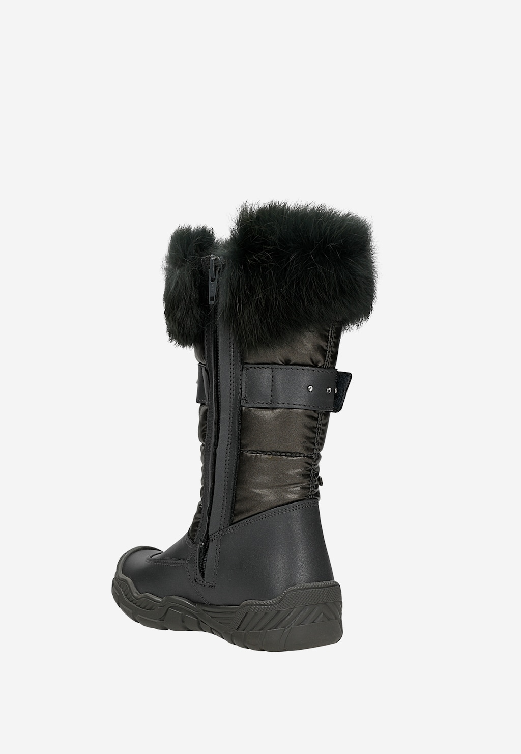 Kozaki BARTEK T-84657/02H, dla dziewcząt, szary Widok 3