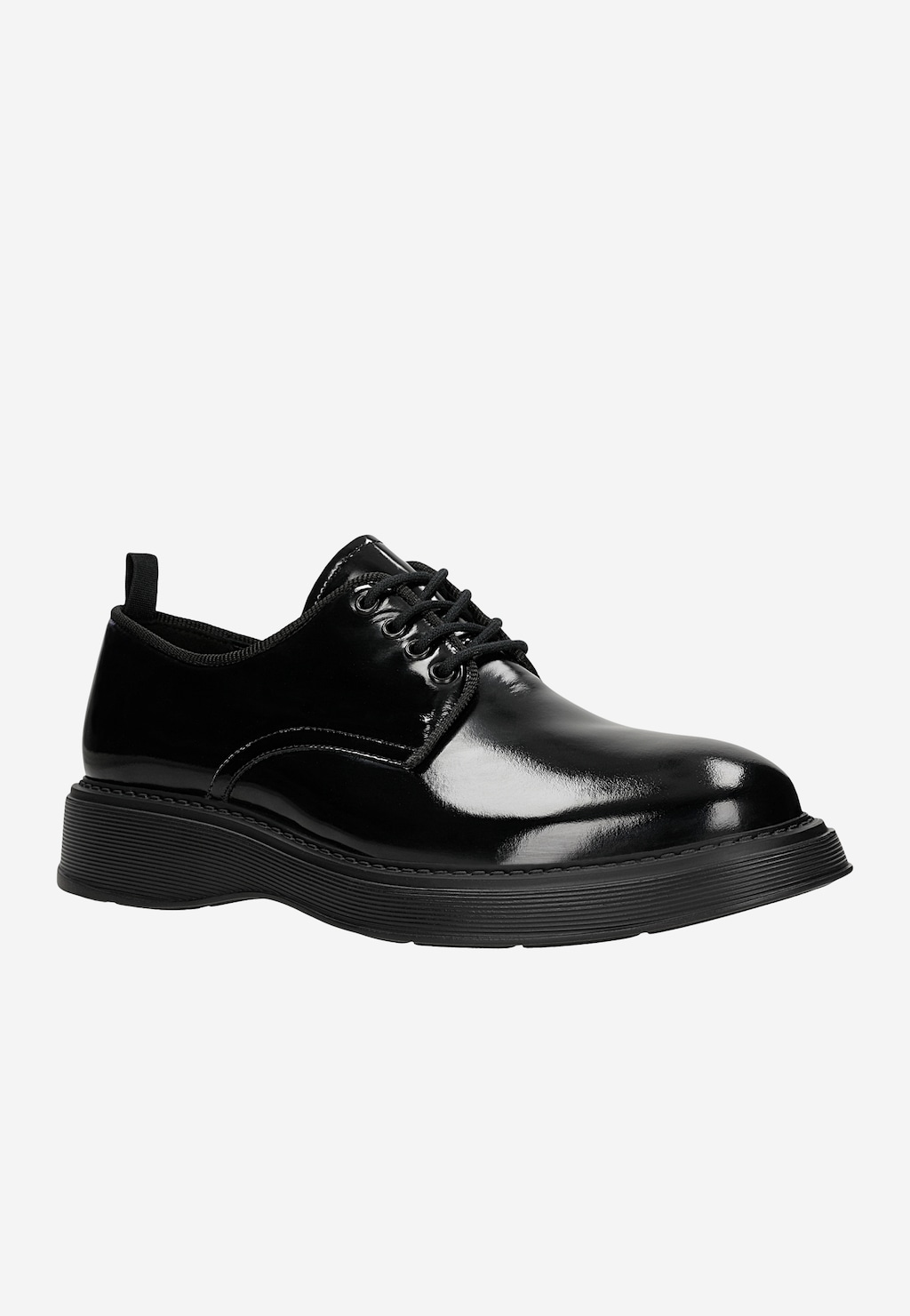 Černé lakované oxfordky pánské 10262-31 Widok 3