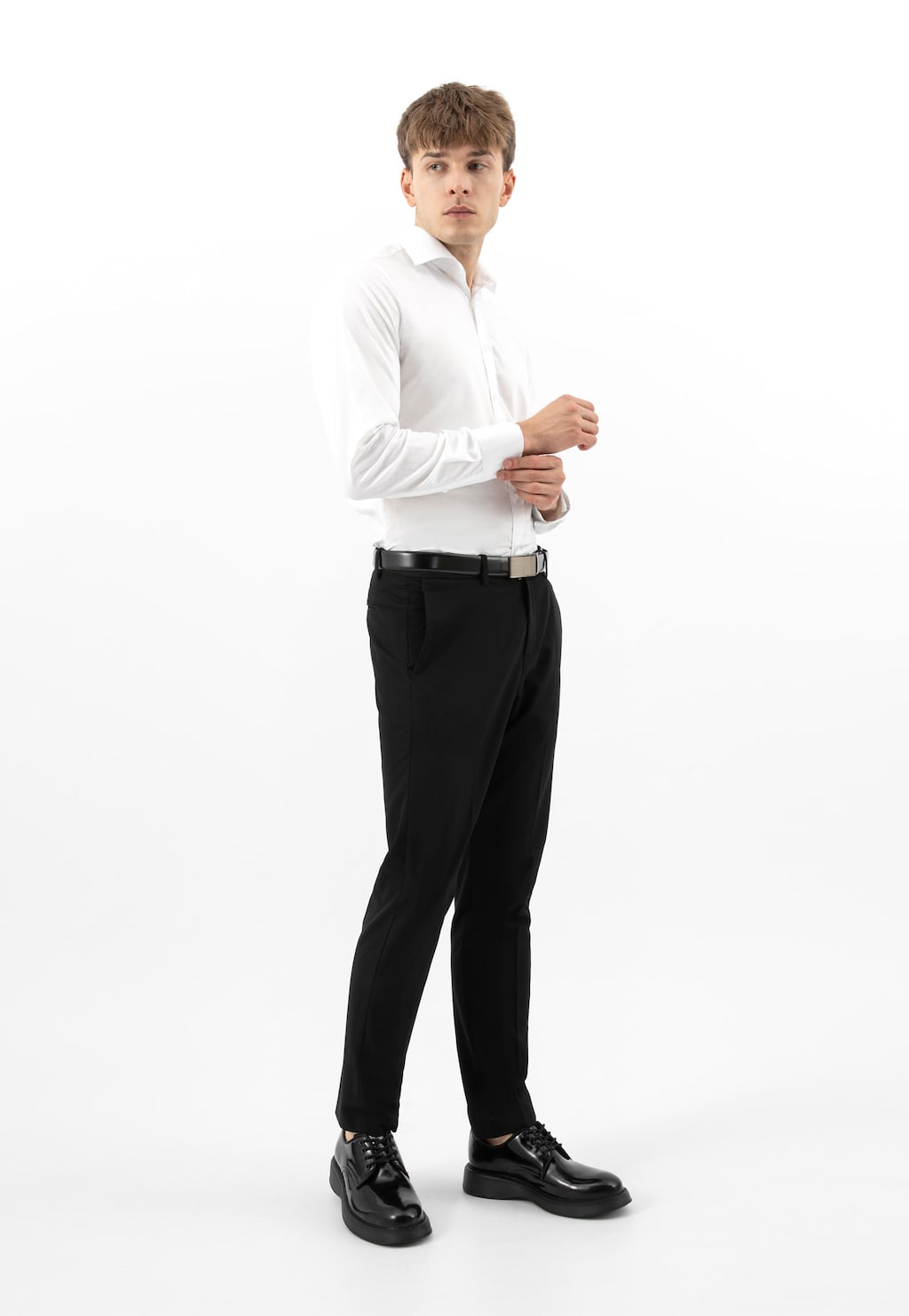 Černé lakované oxfordky pánské 10262-31 Widok 9