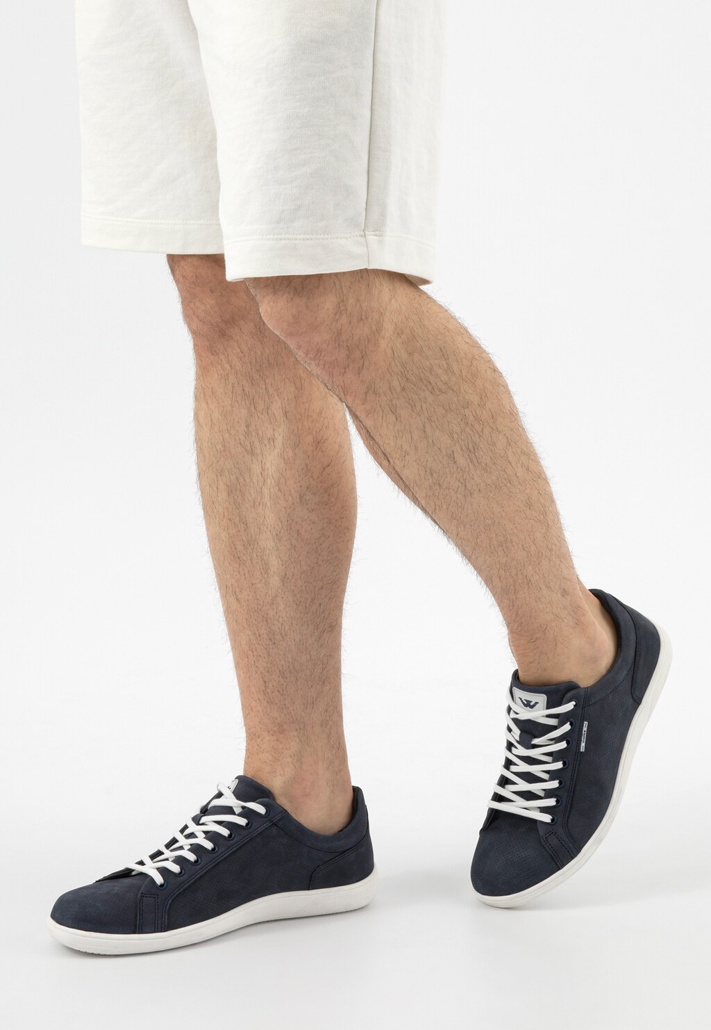 Modré tenisky z nubukové kůže 10197-26 Widok 7