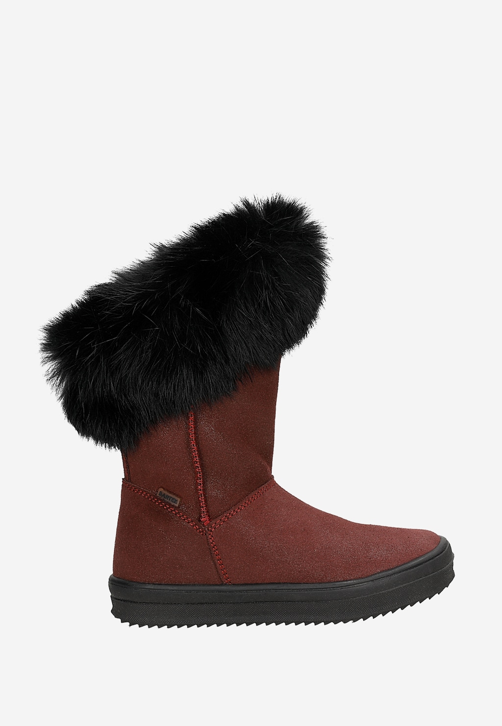 Zateplené kotníkové topánky BARTEK W-44399W/BOA, pre dievčatá, bordové Widok 2