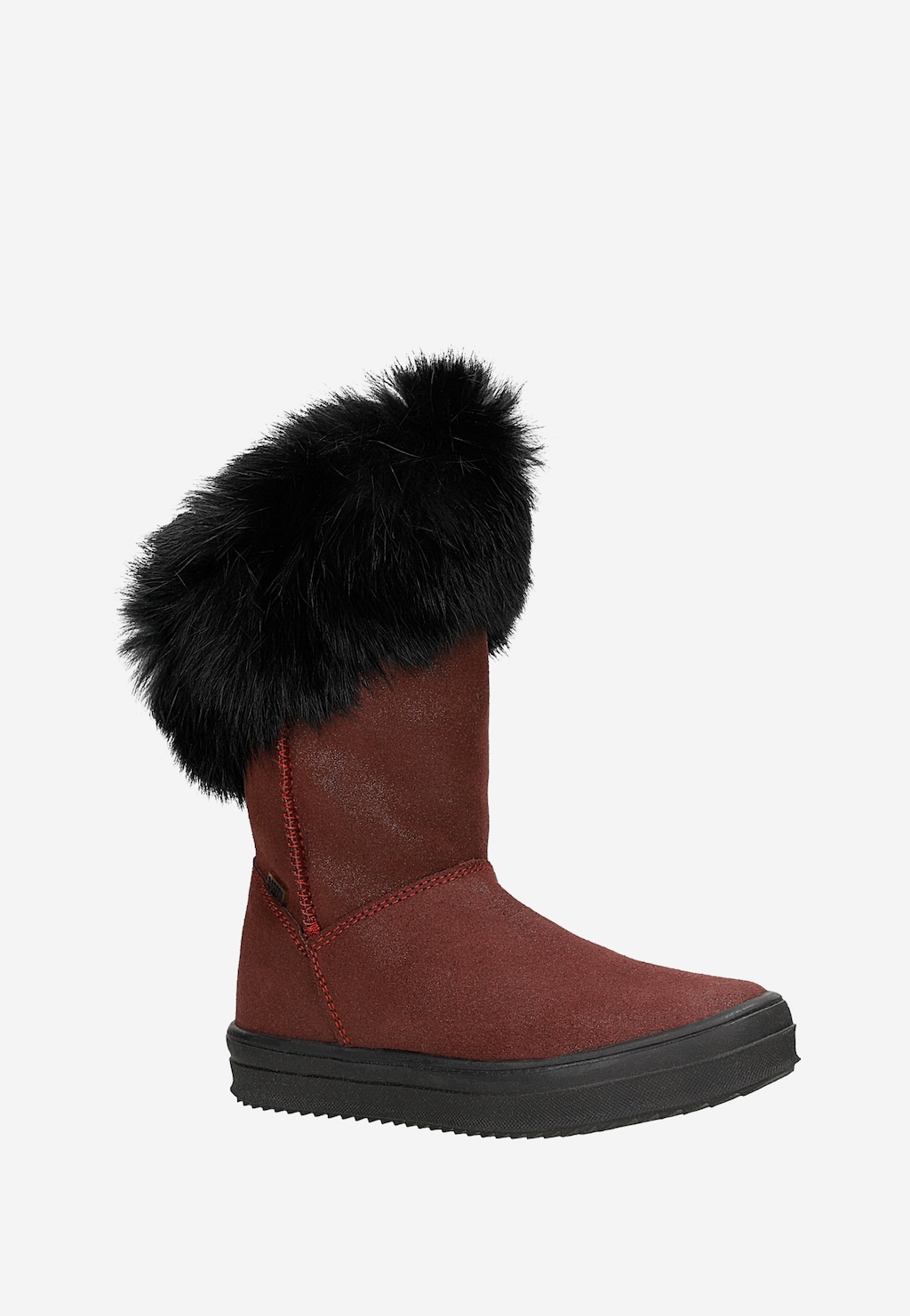 Zateplené kotníkové topánky BARTEK W-44399W/BOA, pre dievčatá, bordové Widok 3