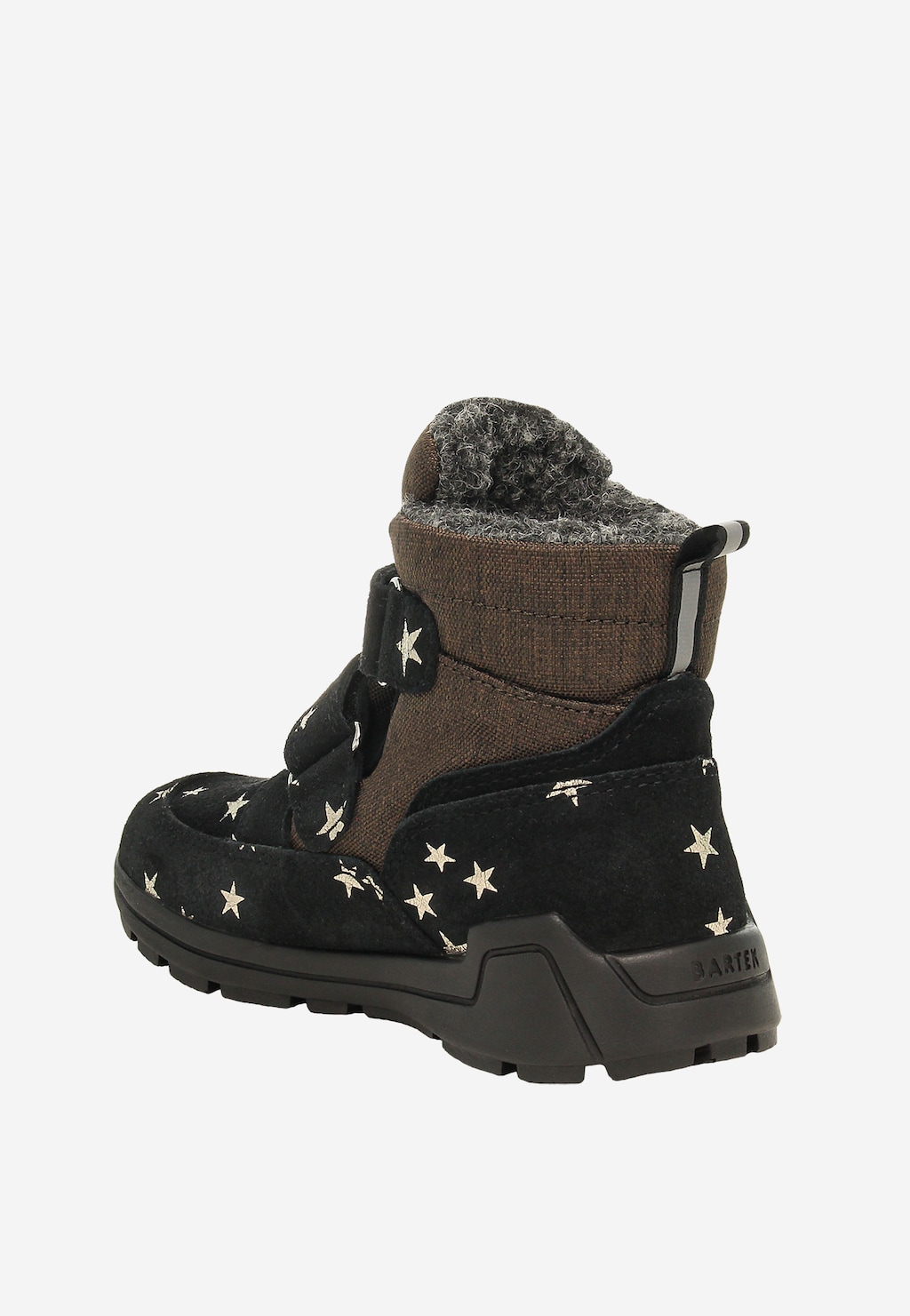 Zateplené kozačky BARTEK 11033104, pro dívky, černo-hnědé Widok 5