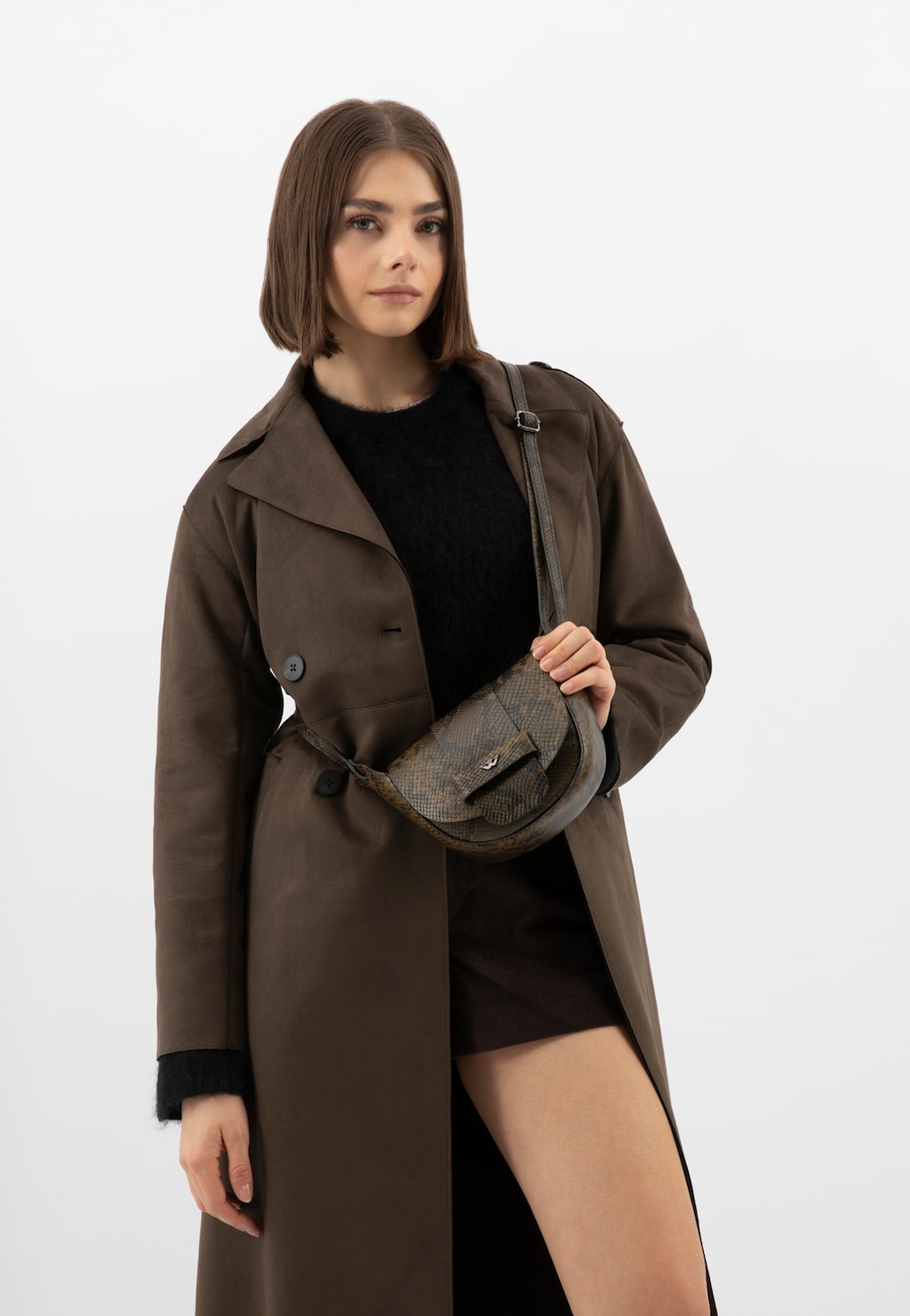 Malá půlkulatá kabelka se zvířecím vzorem 9816-77 Widok 9