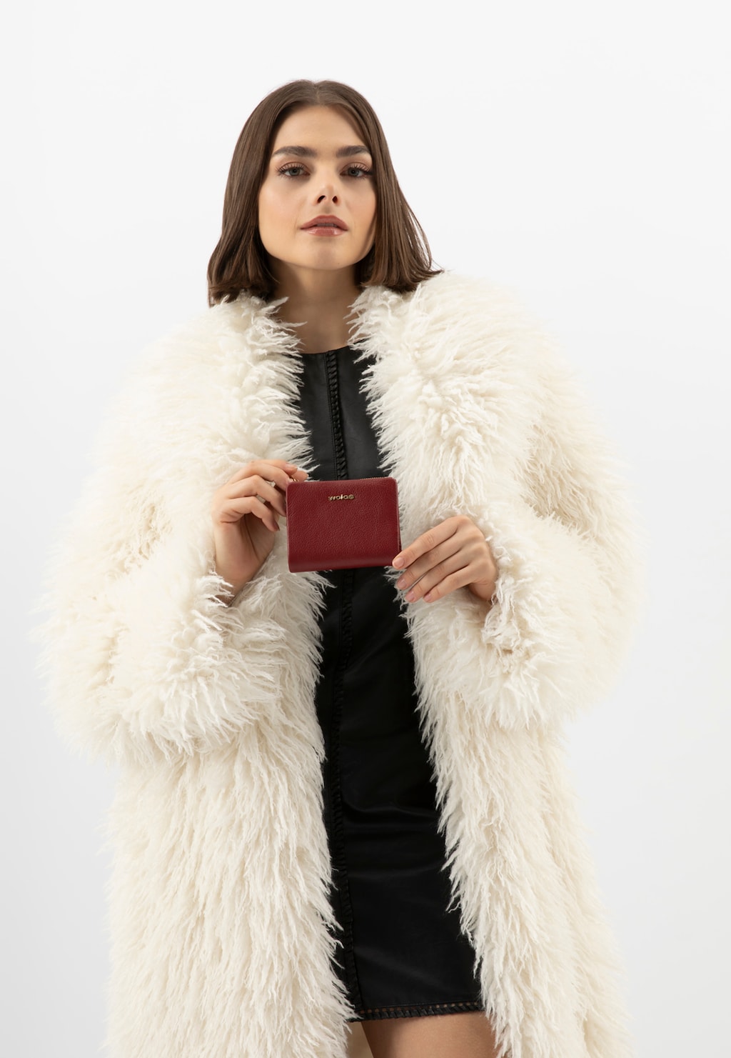 Bordová elegantní dámská peněženka 91127-56 Widok 1