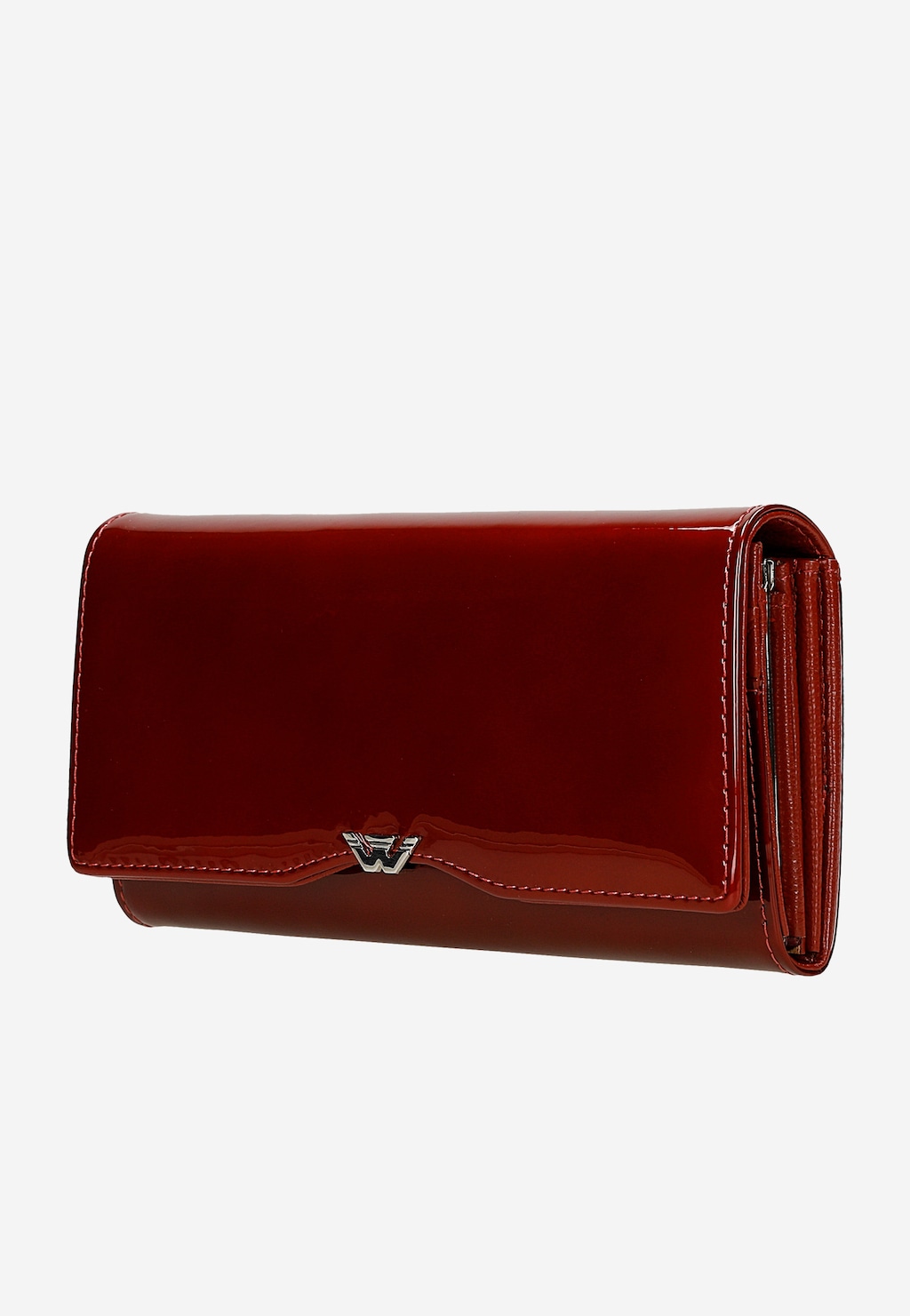 Červená lakovaná dámska peňaženka 91074-45 Widok 3