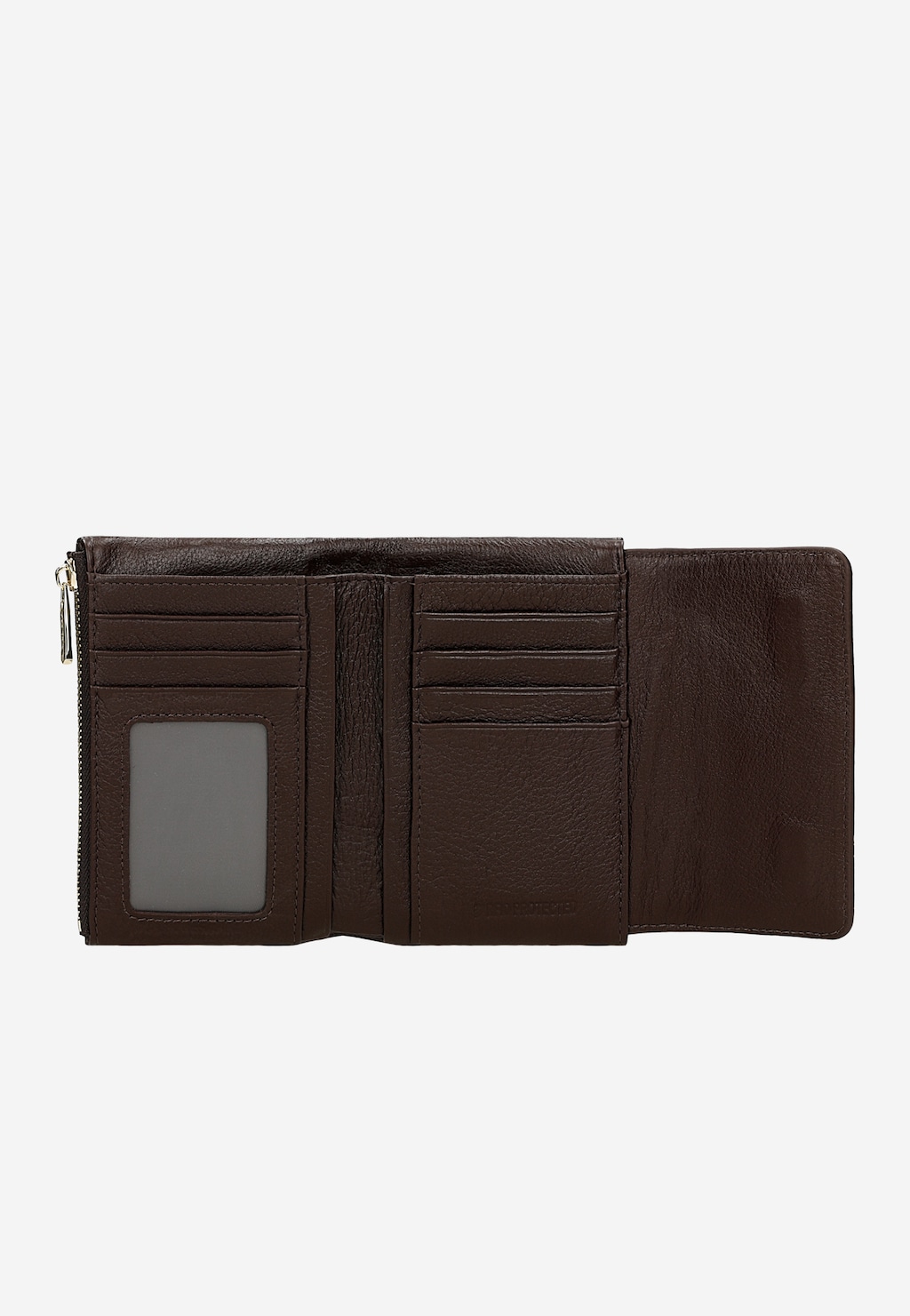 Čokoládová dámska peňaženka z pravej kože 91125-52 Widok 5
