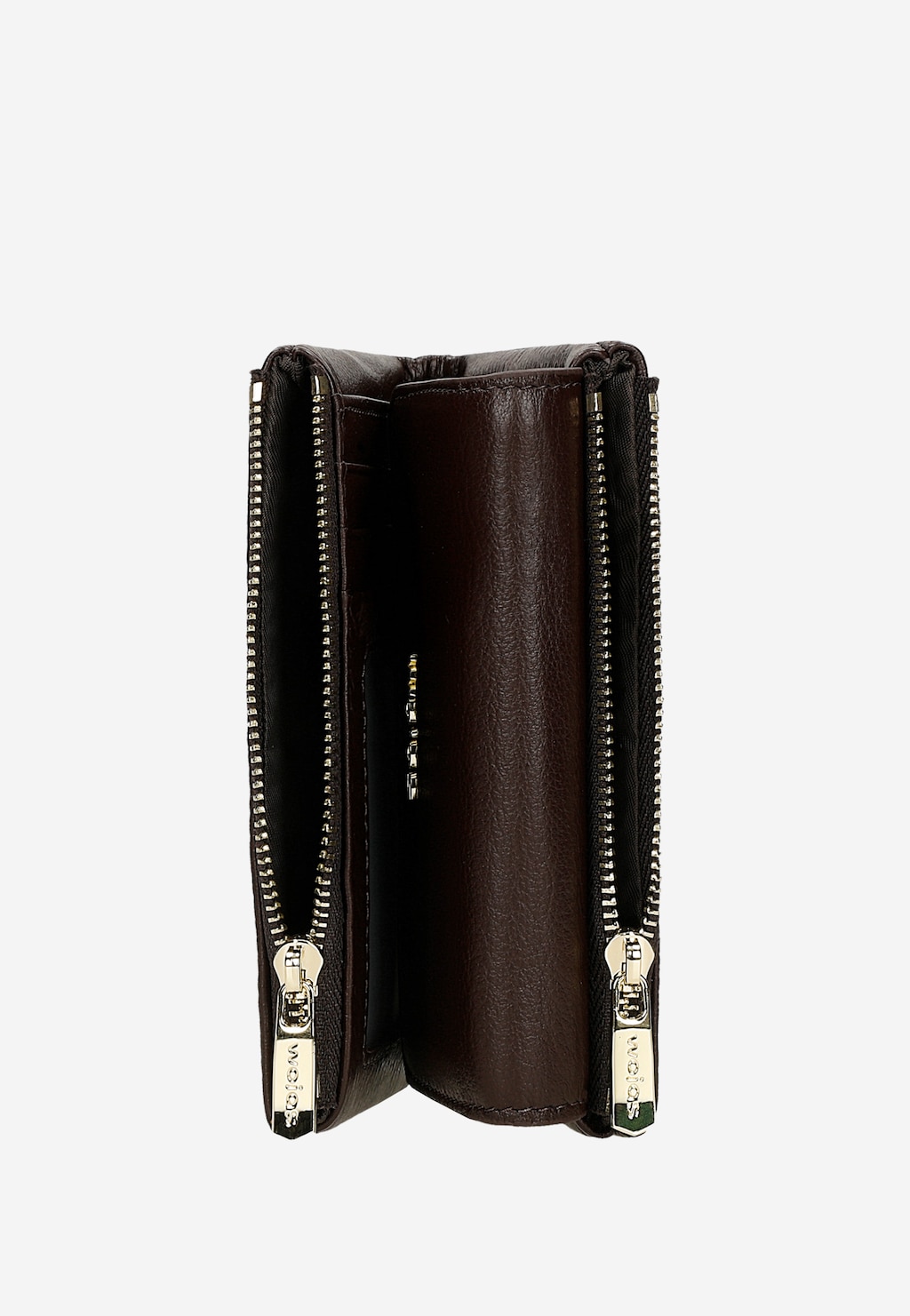 Čokoládová dámska peňaženka z pravej kože 91125-52 Widok 6