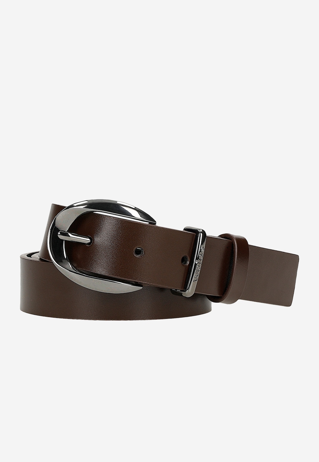 Brązowy pasek damski ze skóry licowej 93113-52 Widok 2