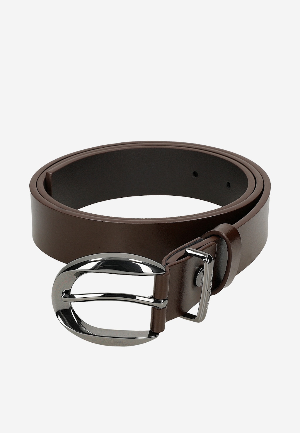 Brązowy pasek damski ze skóry licowej 93113-52 Widok 6