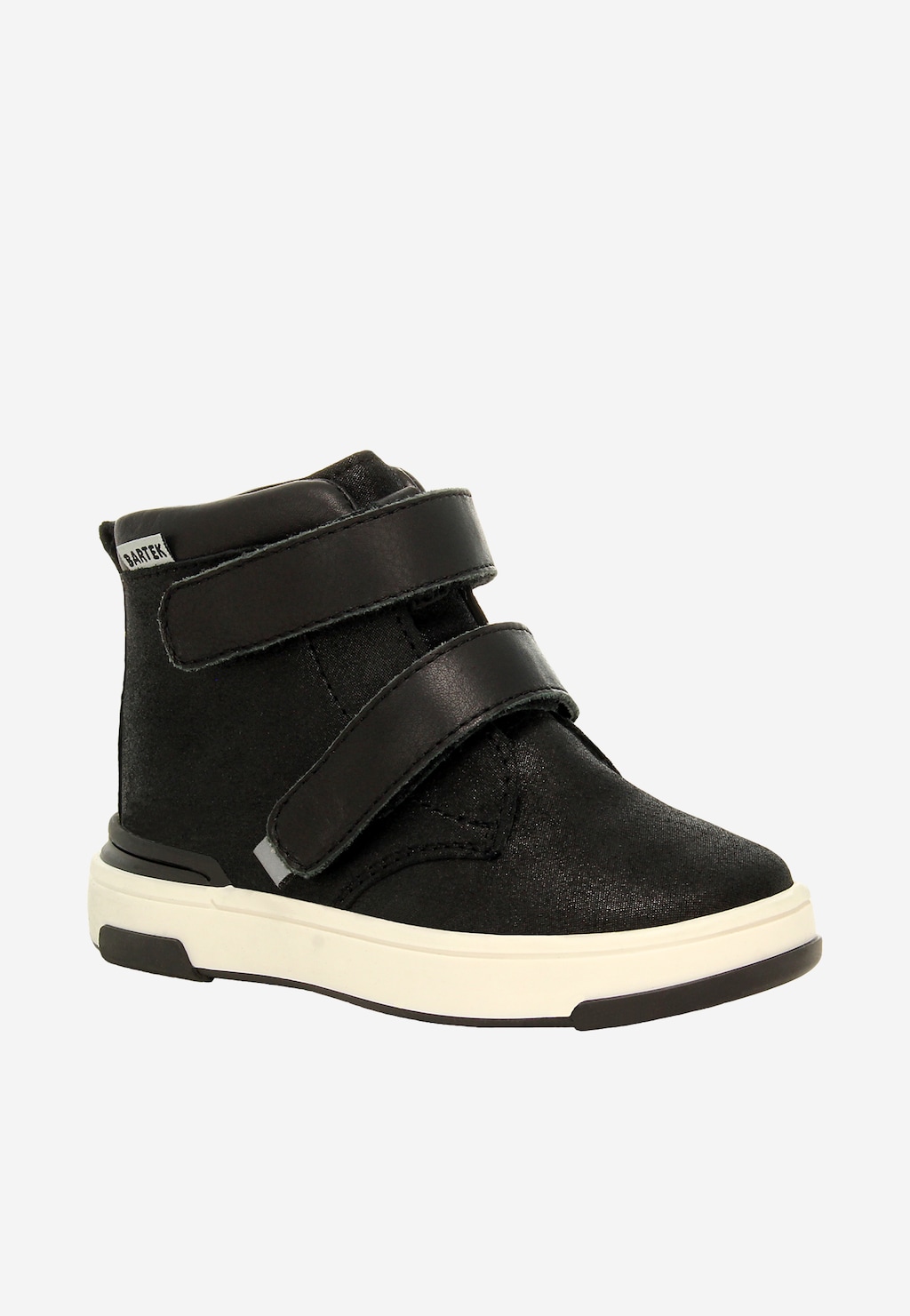 Czarne trzewiki BARTEK 1198502 zapinane na rzepy Widok 2