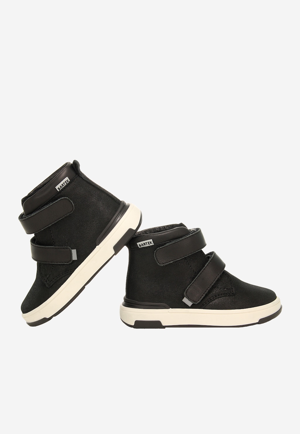 Czarne trzewiki BARTEK 1198502 zapinane na rzepy Widok 7