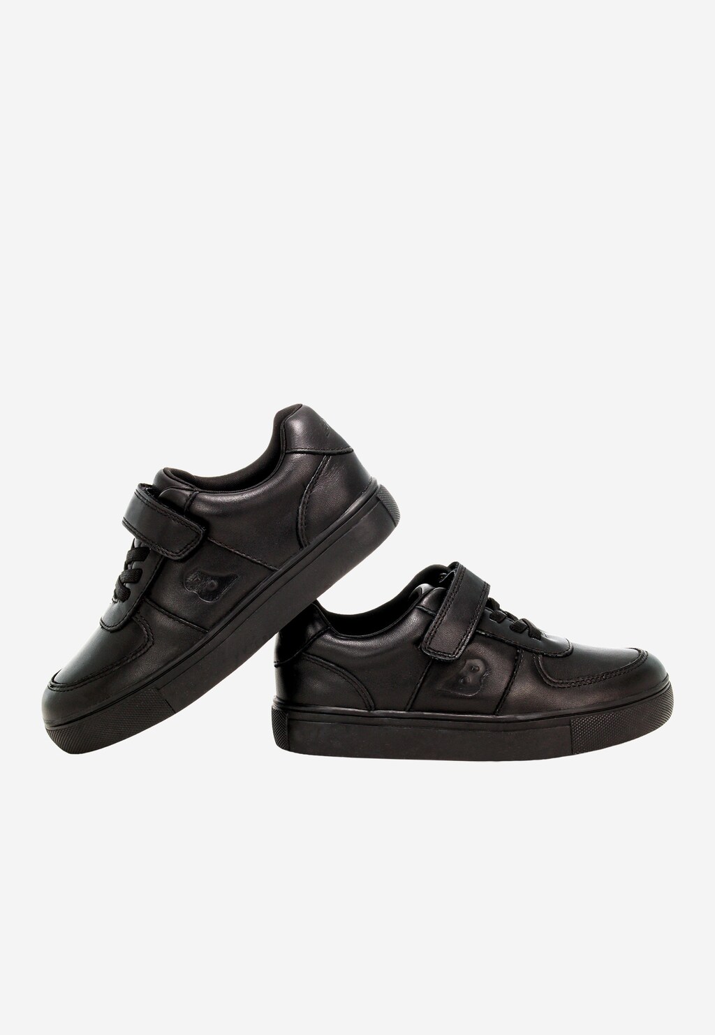 Černé kožené tenisky BARTEK 86004-51 Widok 8