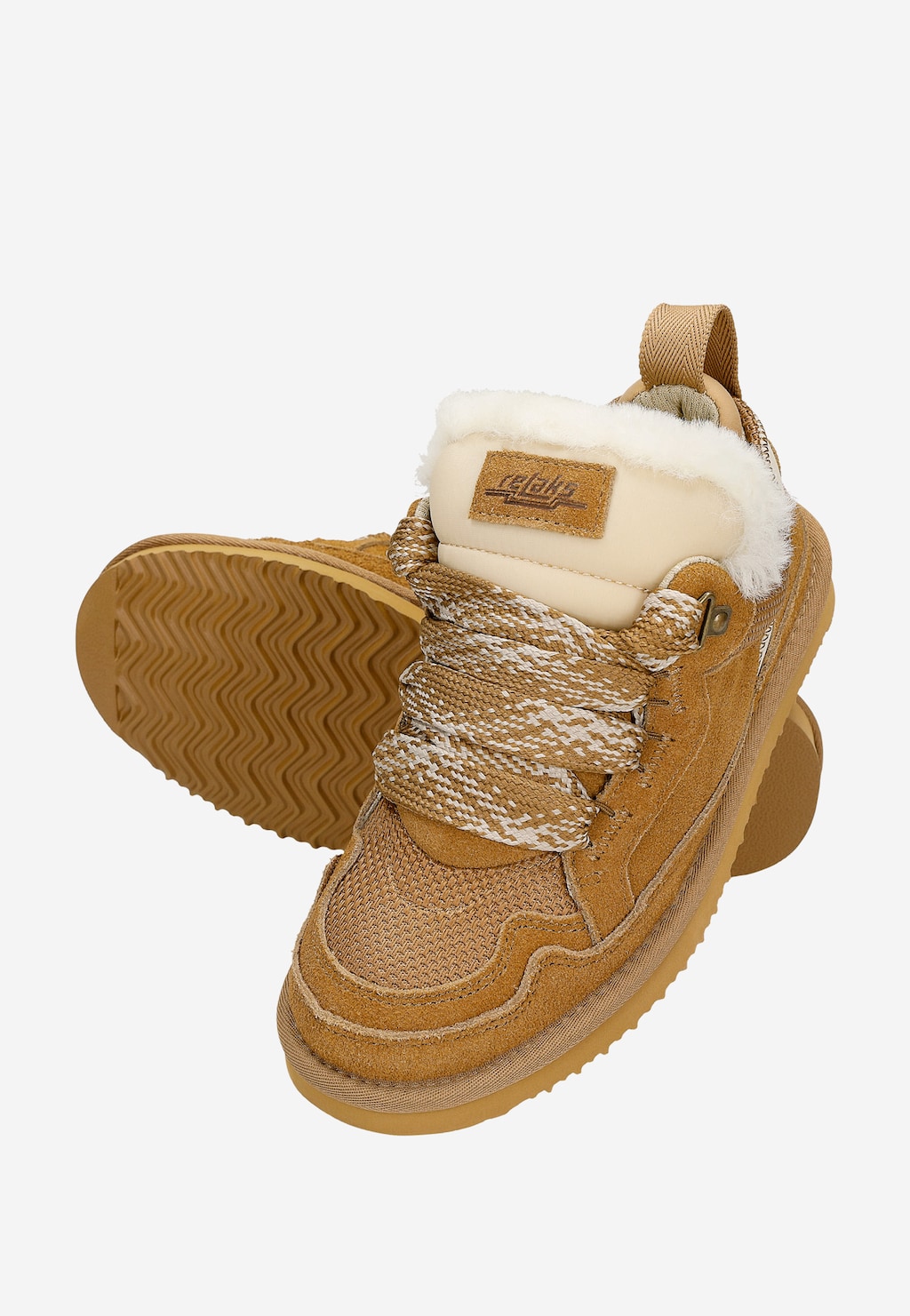 Niskie śniegowce RELAKS z podszewką ze skóry owczej R64013-82 Widok 7