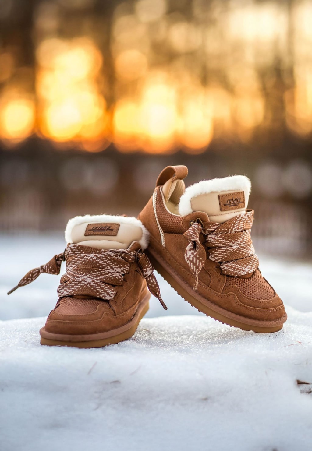 Niskie śniegowce RELAKS z podszewką ze skóry owczej R64013-82 Widok 1