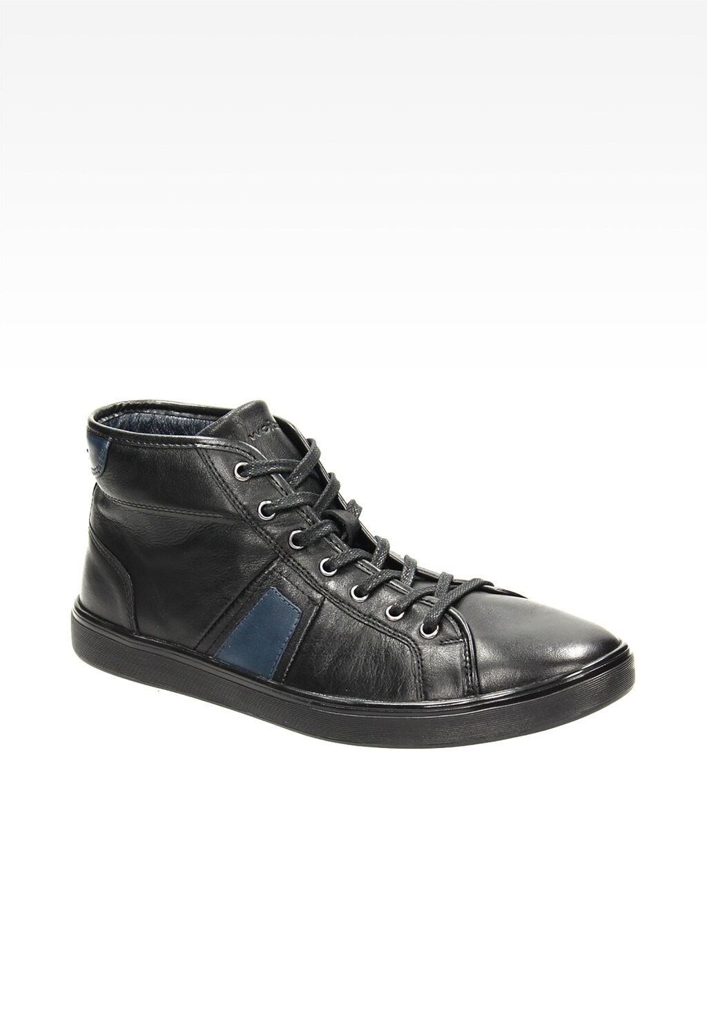 Granatowe męskie trzewiki 5210-51 Widok 2