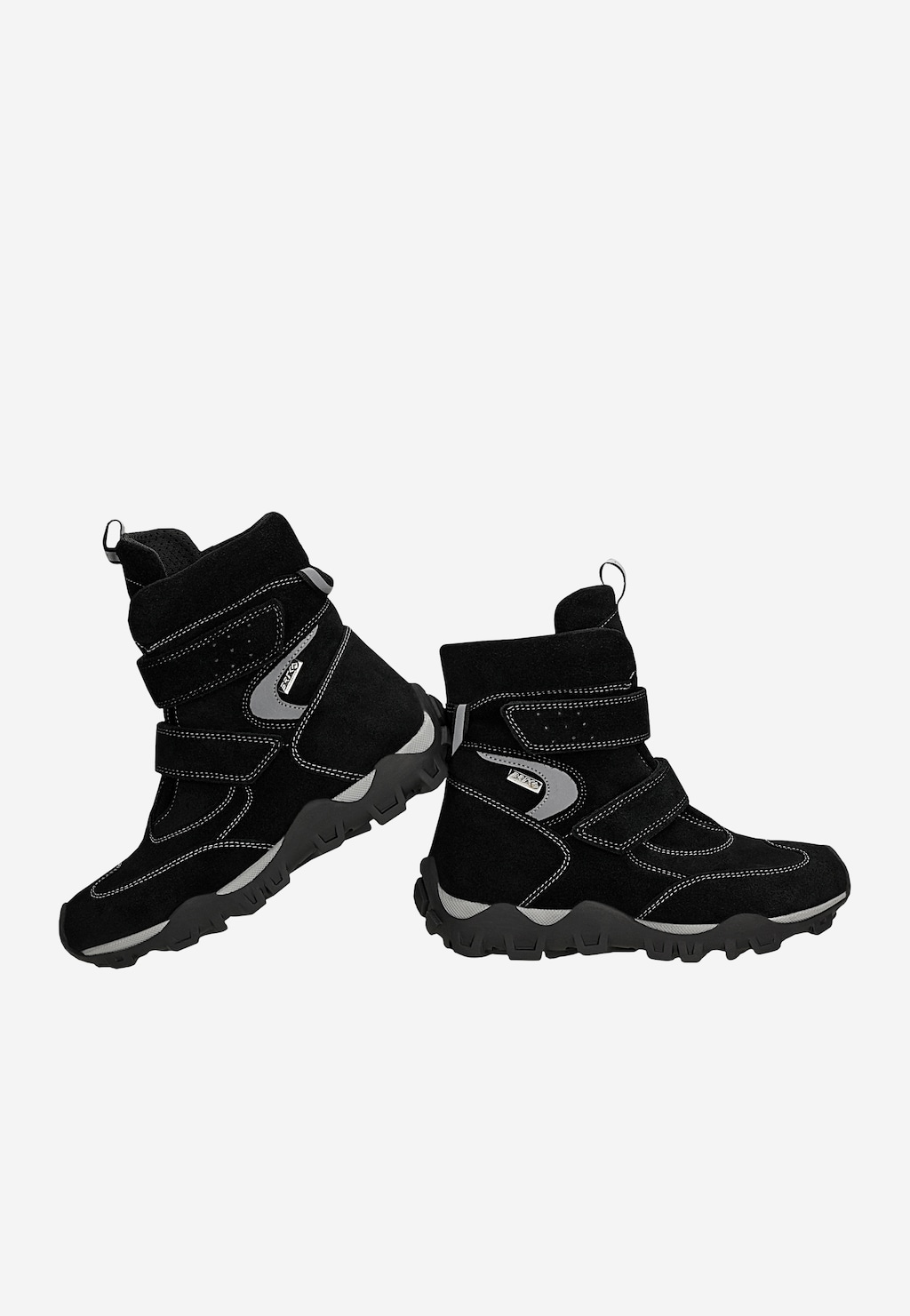 Zateplené kotníkové boty BARTEK 14292018, černošedé Widok 7