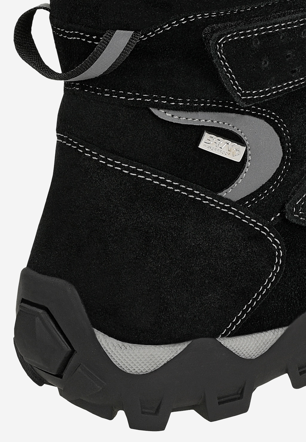 Zateplené kotníkové boty BARTEK 14292018, černošedé Widok 8