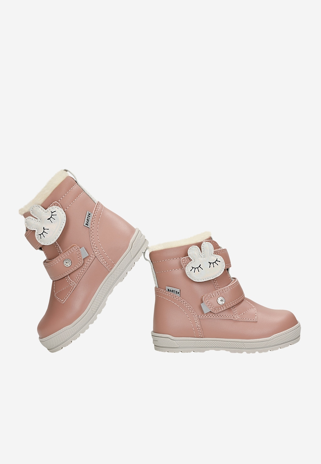 Členkové topánky BARTEK 84008-55, pre dievčatá, ružové Widok 7