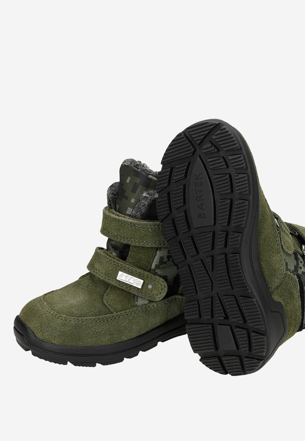 Zateplené čižmy BARTEK 11033102, zelené Widok 8