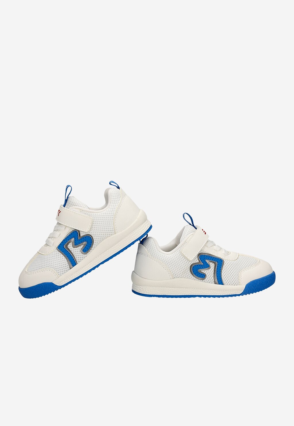 Biało-niebieskie sneakersy BARTEK 87012-16 Widok 6