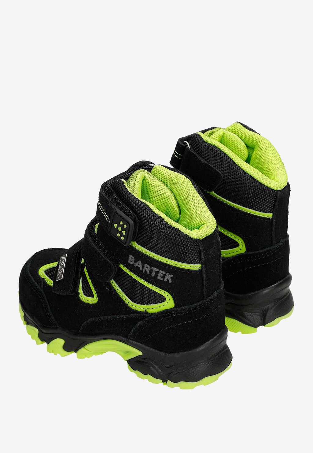 Trzewiki ocieplane BARTEK 14656001, dla chłopców, czarno-zielony Widok 7