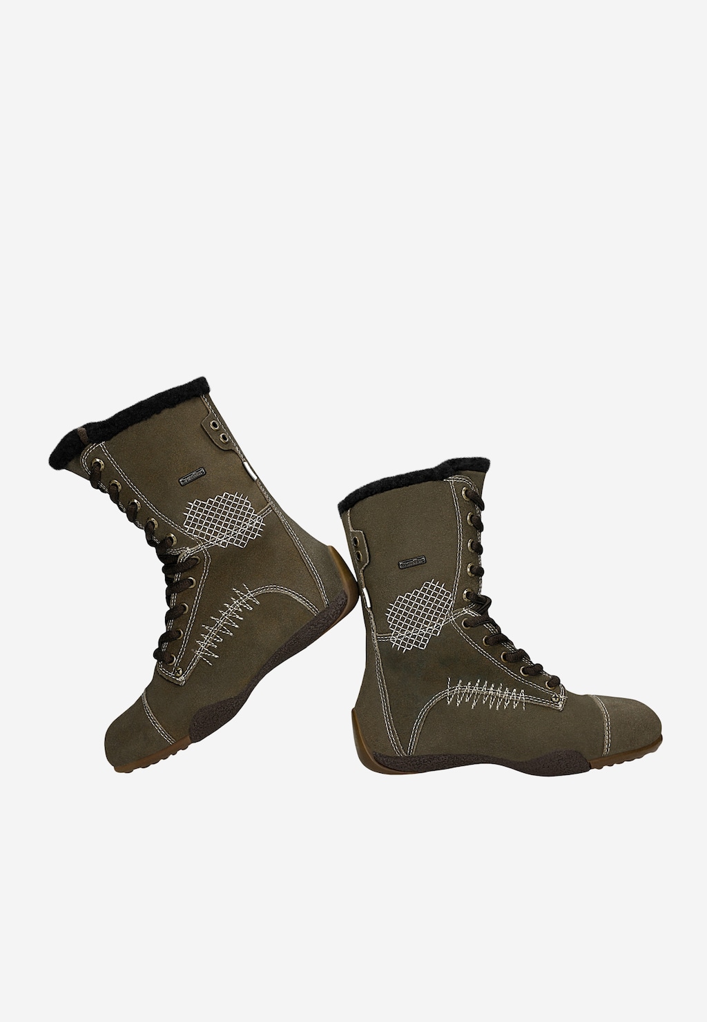 Zelené dívčí kozačky s zateplením BARTEK T-97317/5J5 II Widok 7