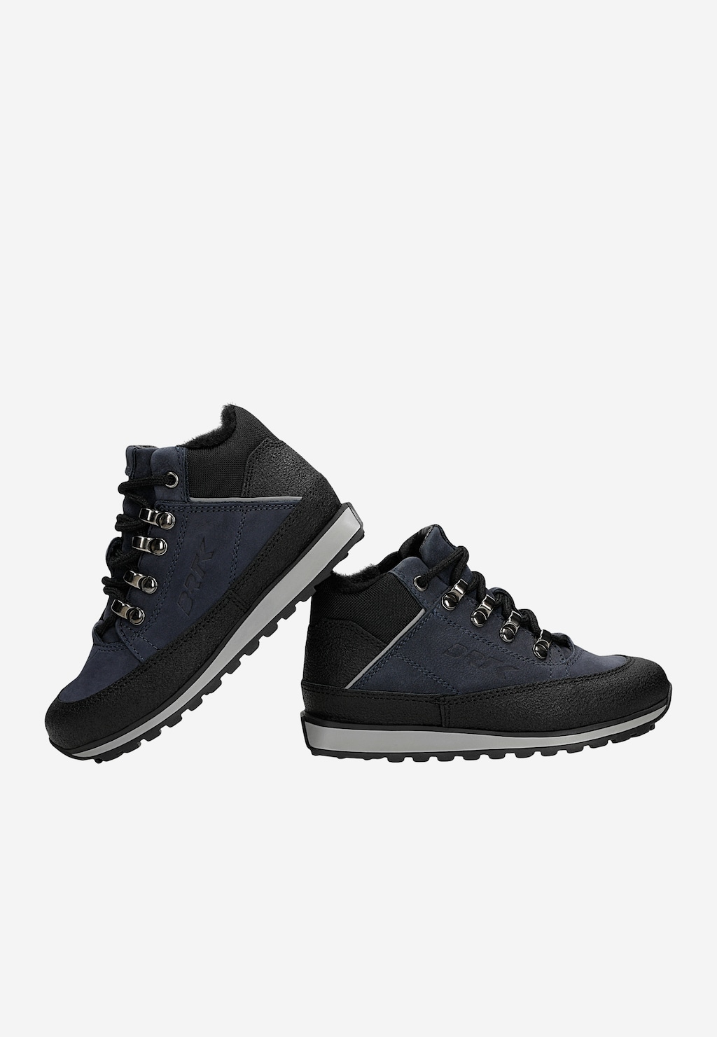 Zateplené kotníkové boty Wojas x Bartek 8630076, pro kluky, tmavě modro-černé Widok 7