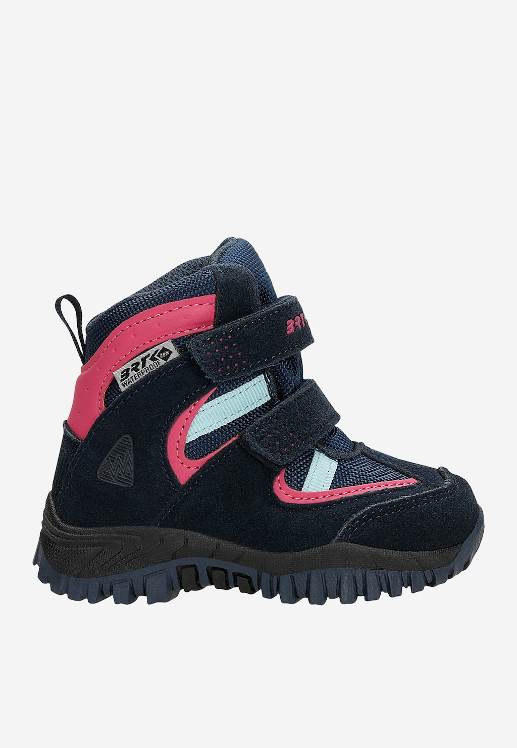 Zateplené kotníkové boty BARTEK 11603001, pro dívky, tmavě modro-růžové Widok 2