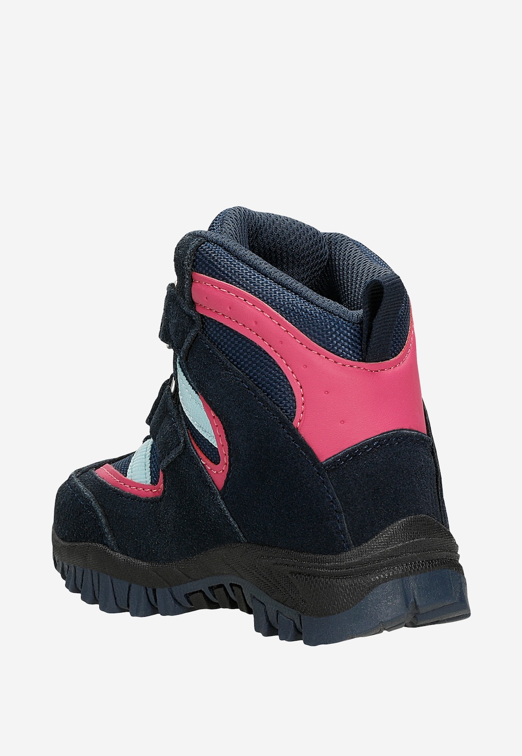Zateplené kotníkové boty BARTEK 11603001, pro dívky, tmavě modro-růžové Widok 4