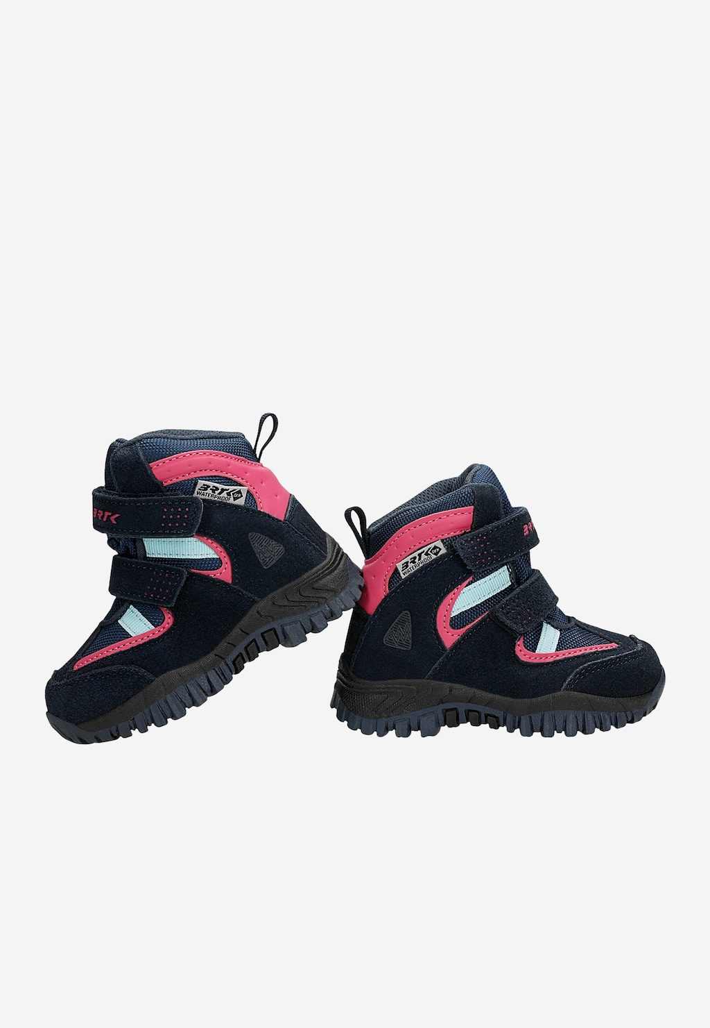 Zateplené kotníkové boty BARTEK 11603001, pro dívky, tmavě modro-růžové Widok 7