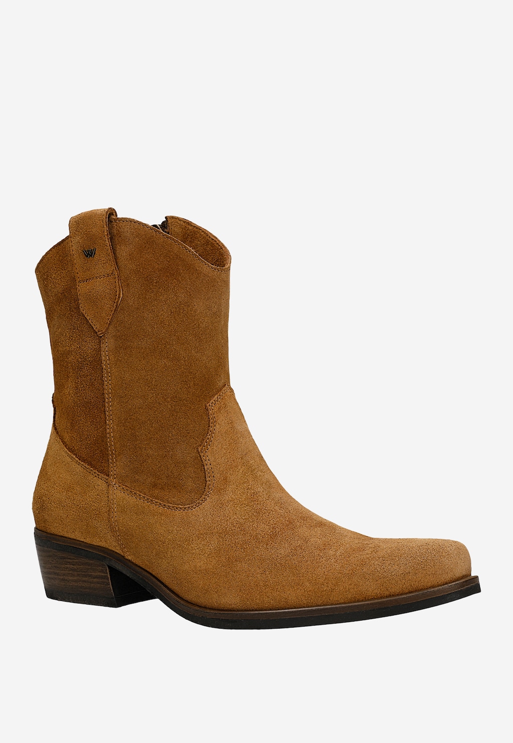 Brązowe kowbojki zapinane na zamek 55378-63 Widok 2