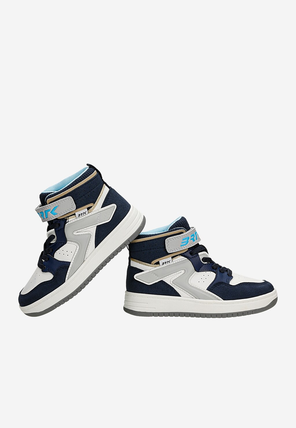 Kotníkové boty BARTEK 88001-16, tmavě modro-šedé Widok 7