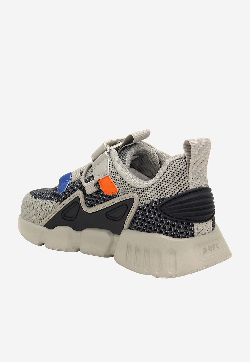 Chlapčenské tenisky s elastickou sieťovinou a suchým zipsom BARTEK 87007-10 Widok 5