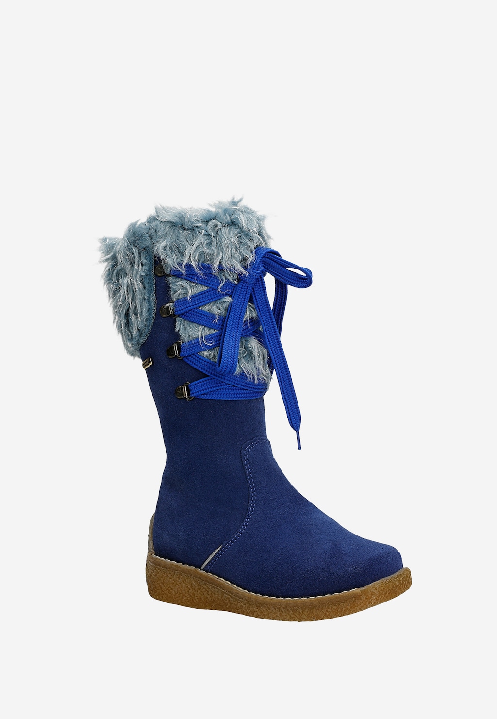 Kozaki ocieplane BARTEK W-74328/0RR, dla dziewcząt, niebieski Widok 2