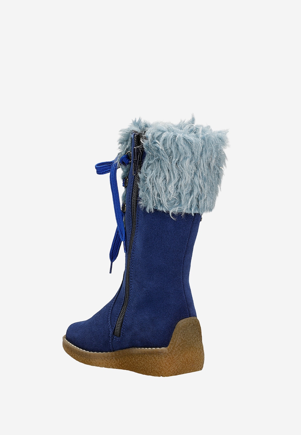 Kozaki ocieplane BARTEK W-74328/0RR, dla dziewcząt, niebieski Widok 3