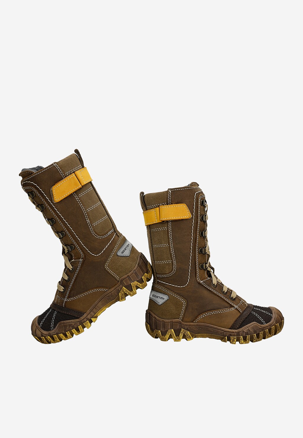 Zateplené kozačky BARTEK T-441960/05V, pro dívky, olivově zelené Widok 7