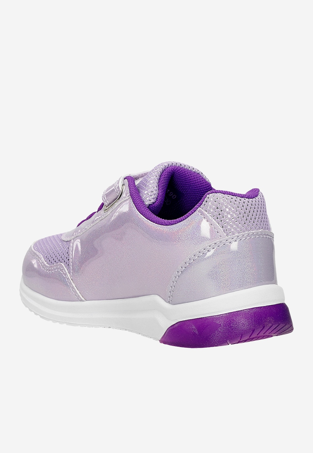 Fialové lesklé dívčí tenisky Stitch BARTEK 87009-16 Widok 4