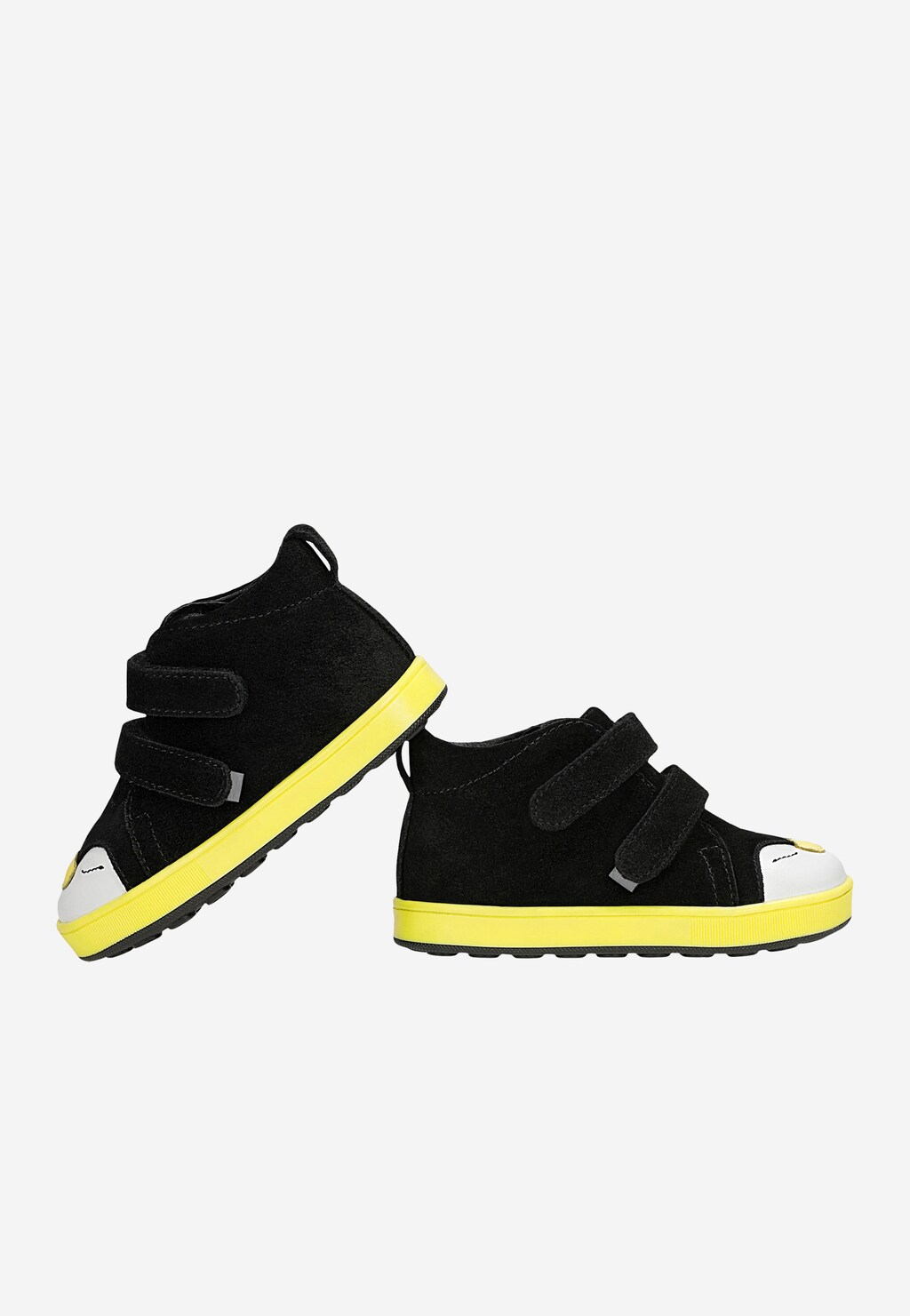 Čierne kotníkové topánky BARTEK na žltej podrážke 1356805 Widok 7