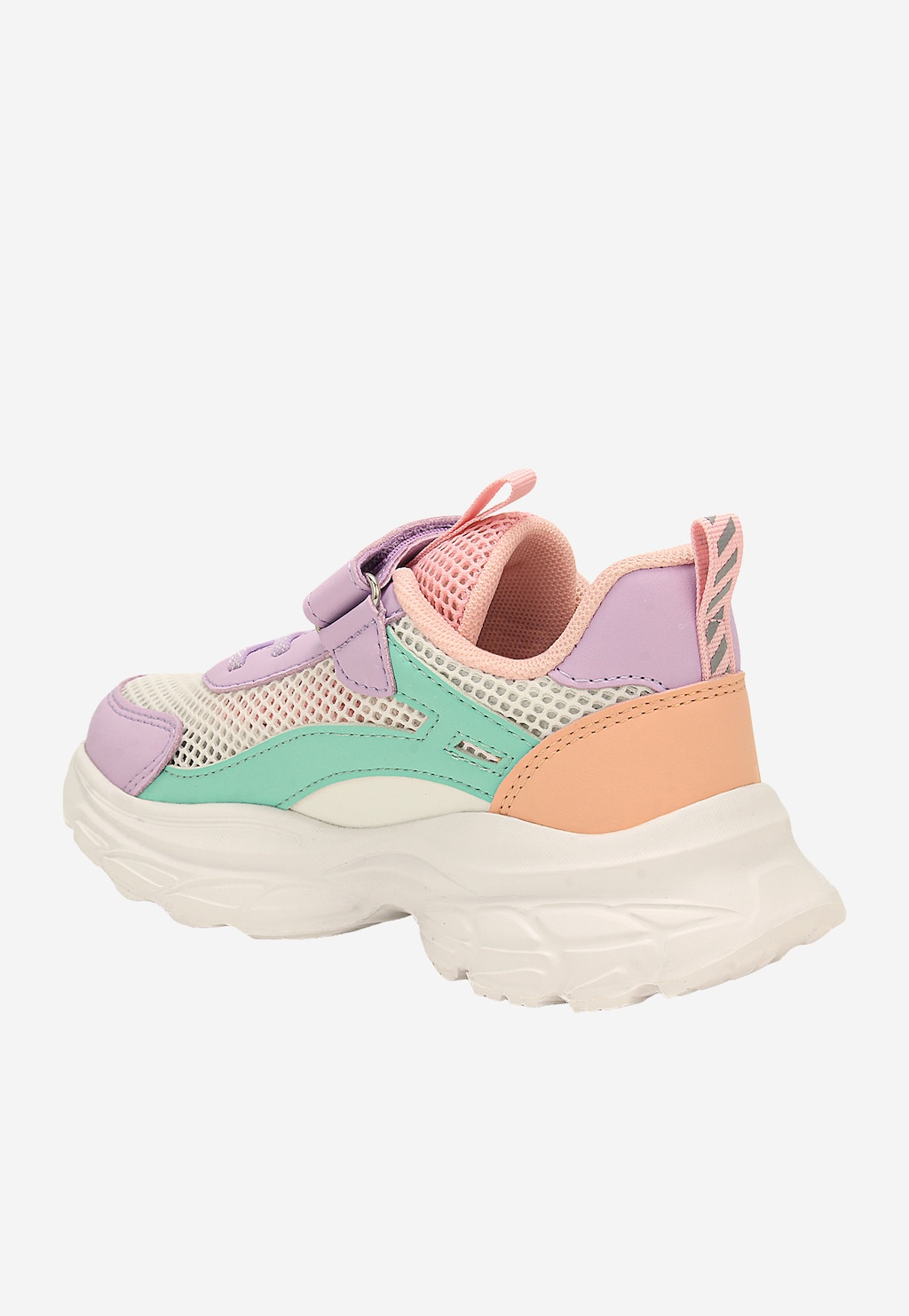 Barevné tenisky pro dívky na masivní podrážce BARTEK 87008-16 Widok 5