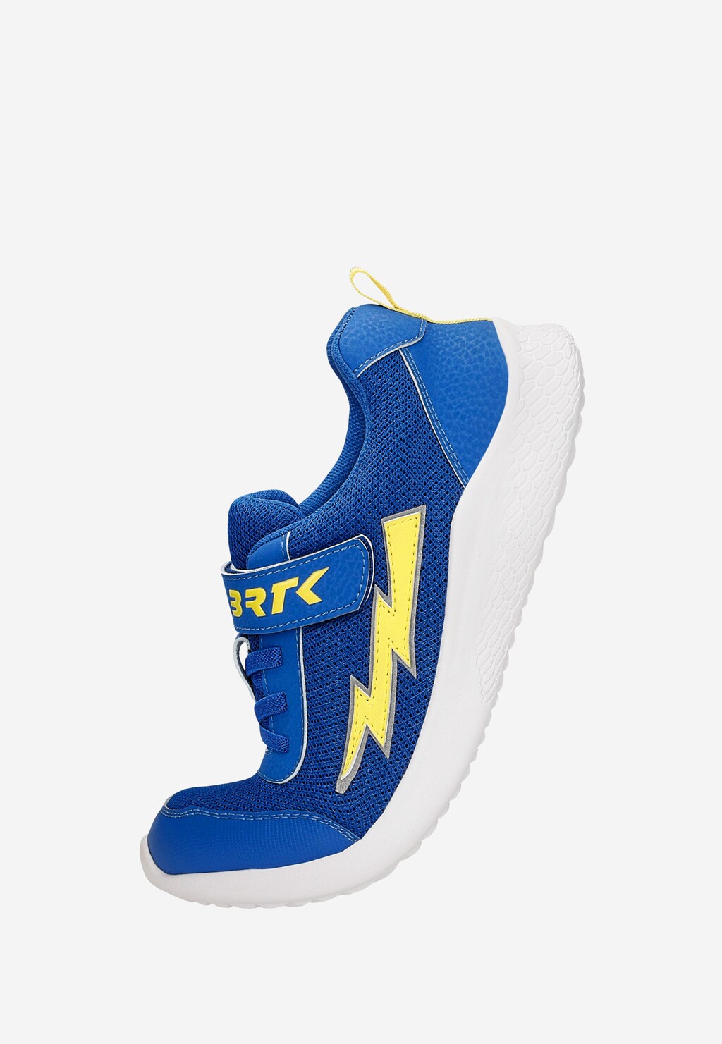 Modré tenisky BARTEK so žltým bleskovým vzorom 87006-16 Widok 8
